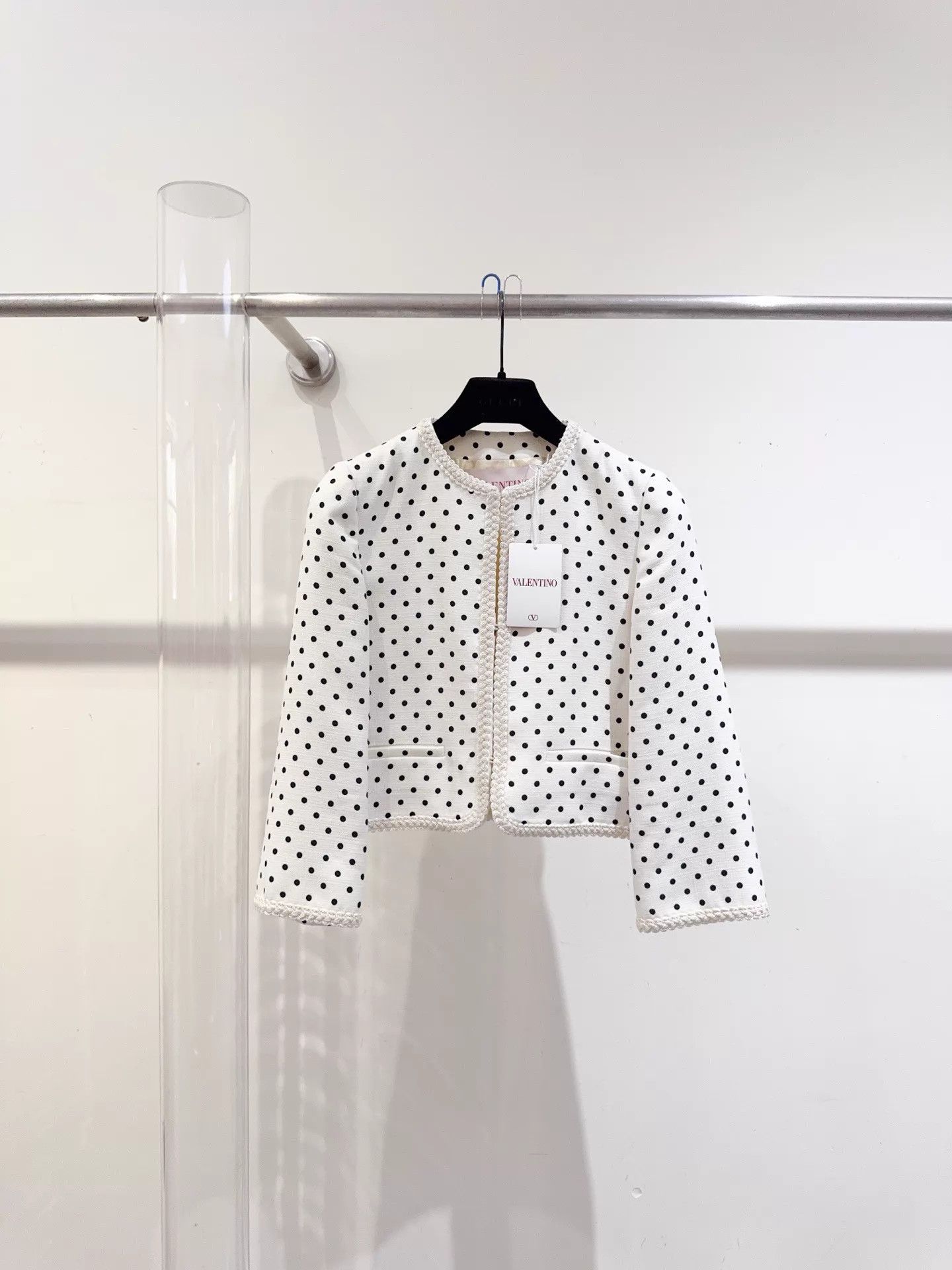Valentino Valentino Women's 25 Spring Lined Jacket Size 38 Size XS / US 0-2 / IT 36-38 - 1 Thumbnail