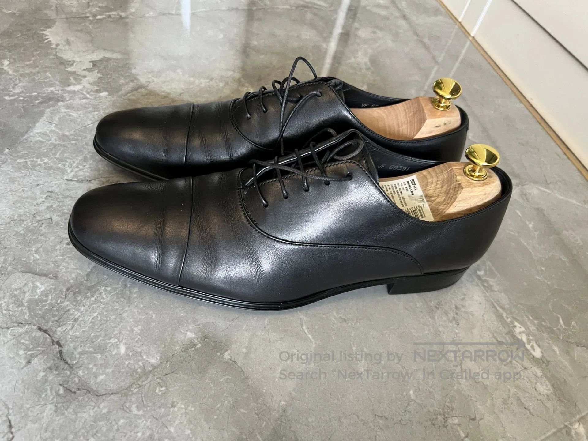 Salvatore Ferragamo Salvatore Ferragamo Men's Classic Leather Shoes 9. Size US 10 / EU 43 - 3 Thumbnail