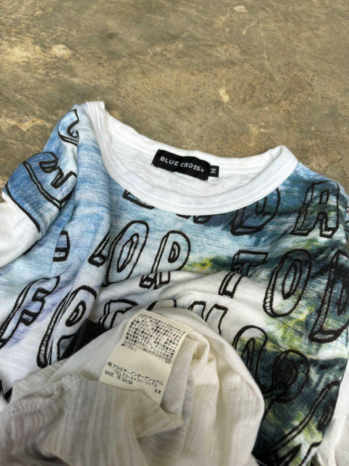 Hysteric Glamour Blue Cross Skateboard Longsleeve Size US M / EU 48-50 / 2 - 7 Thumbnail