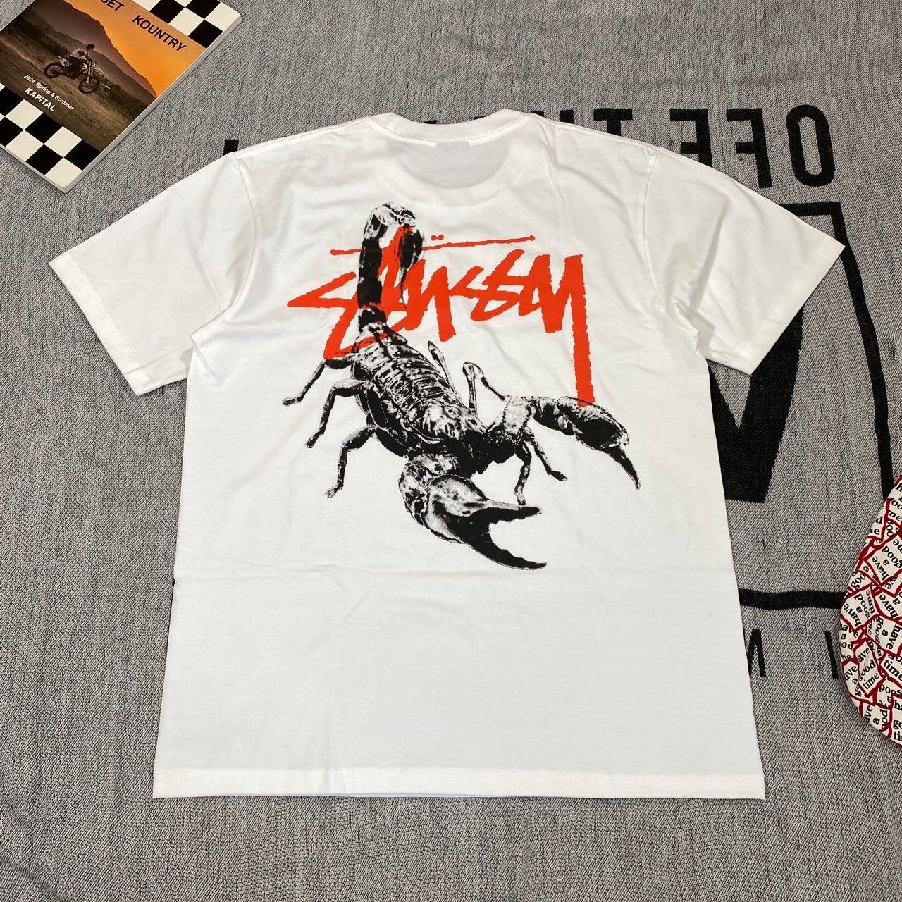 Stussy Stussy Scorpion Tee Large Size US L / EU 52-54 / 3 - 1 Thumbnail