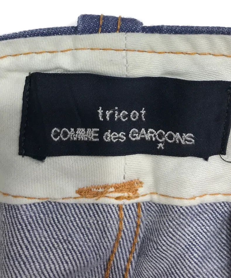 Comme des Garcons Comme des Garcons size S Denim wide-leg pants Size 25" / US 0 / IT 36 - 5 Thumbnail