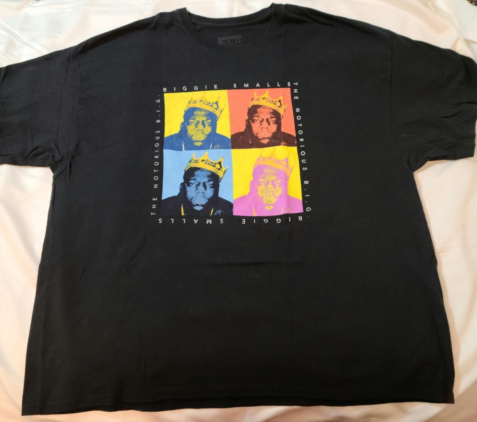 Designer Biggie Smalls The Notorious B.I.G. Shirt Adult Size 3X Size US XXL / EU 58 / 5 - 2 Thumbnail