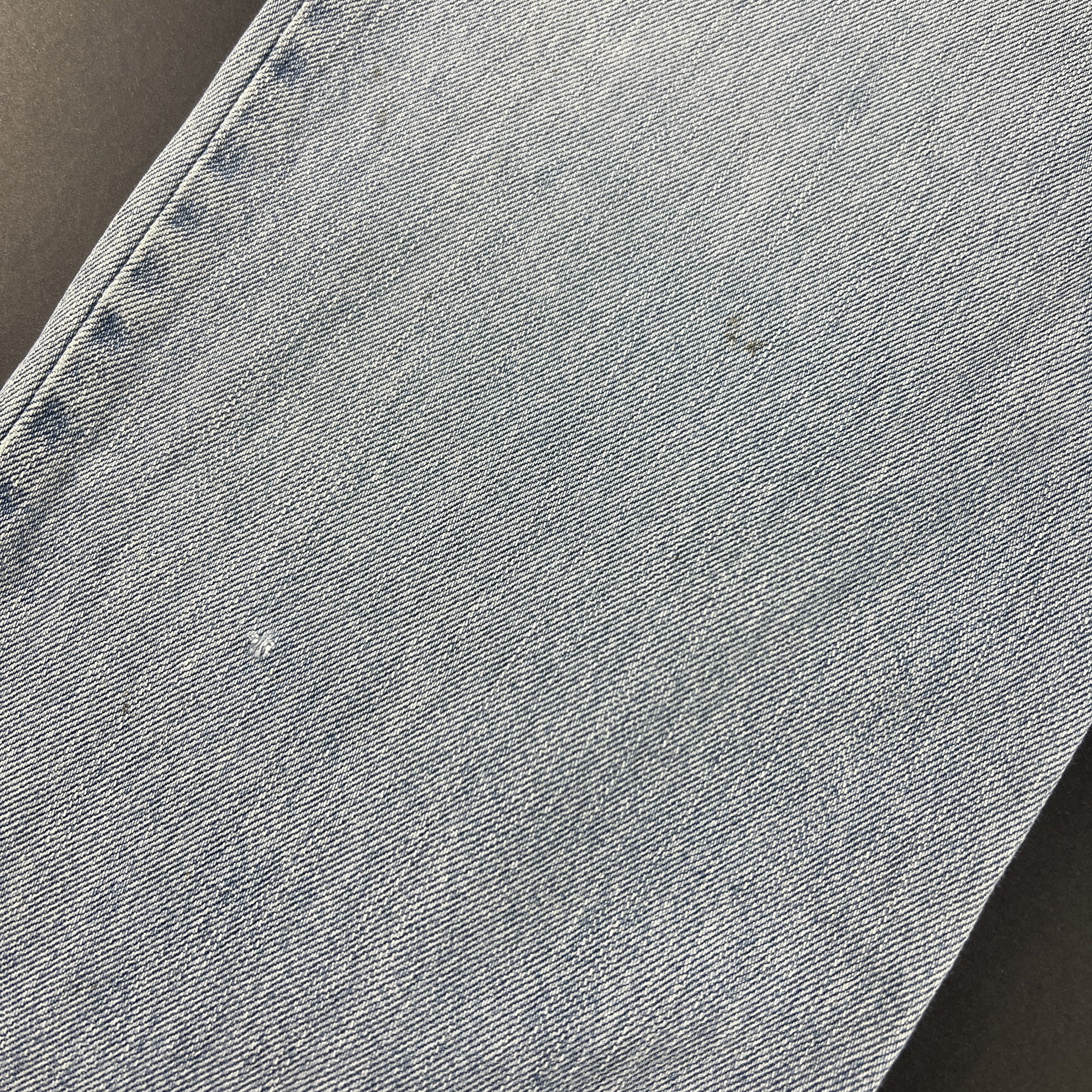 Levi's × Vintage Y2K Levi's Jean 550 Relaxed Straight Light Blue Cotton Denim Size US 37 - 3 Thumbnail