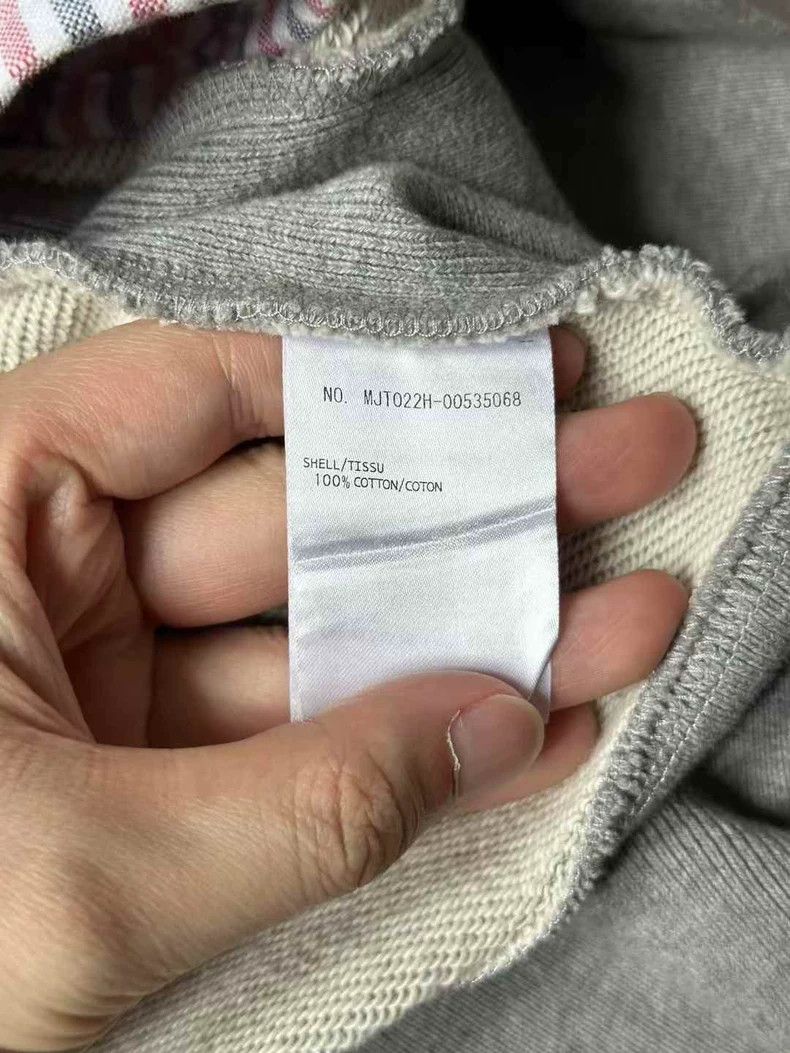 Thom Browne Thom Browne Gray knit jacket Size US XXL / EU 58 / 5 - 4 Thumbnail