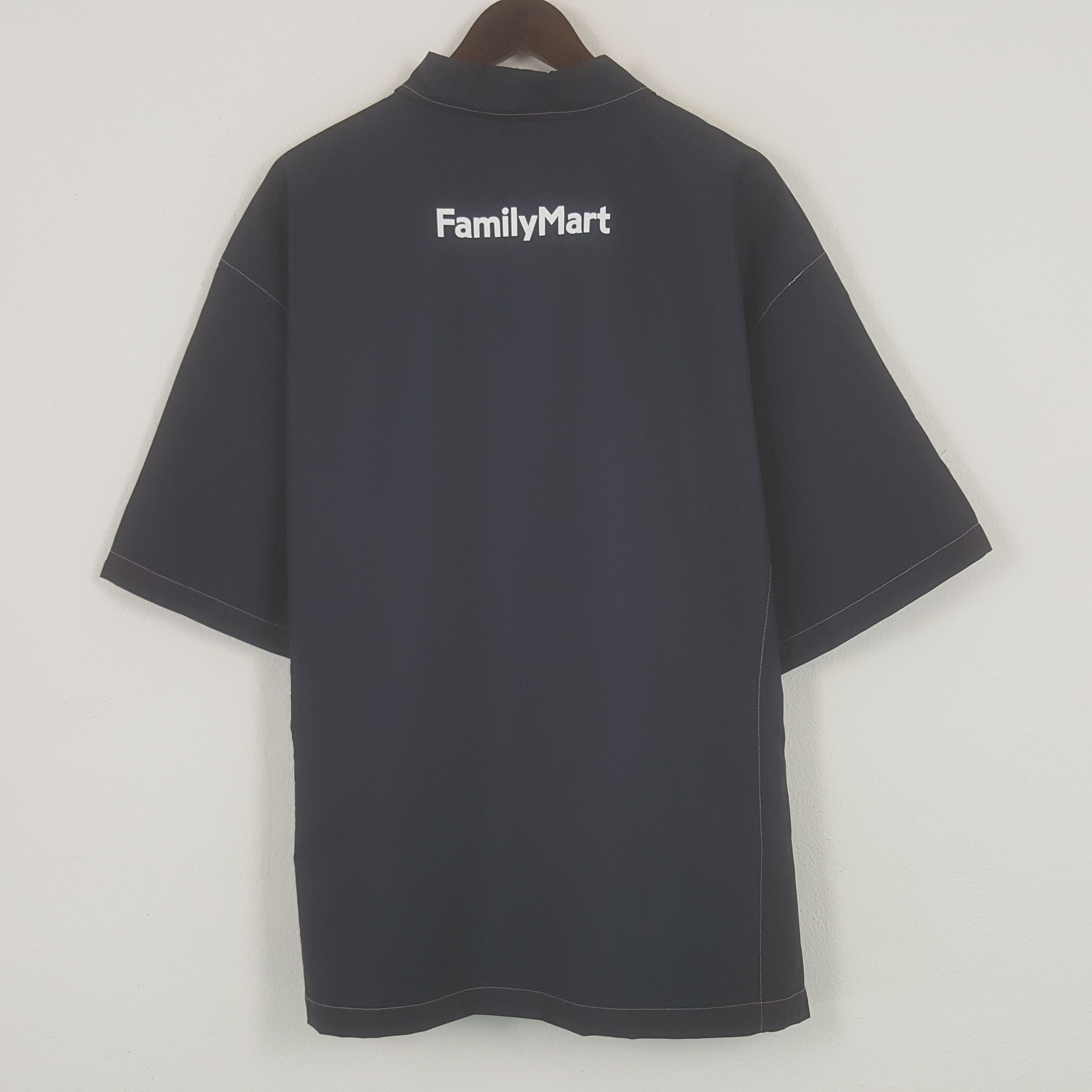 image of Vintage Family Mart Zipper Worker Jacket in Blue, Men's (Size 2XL)