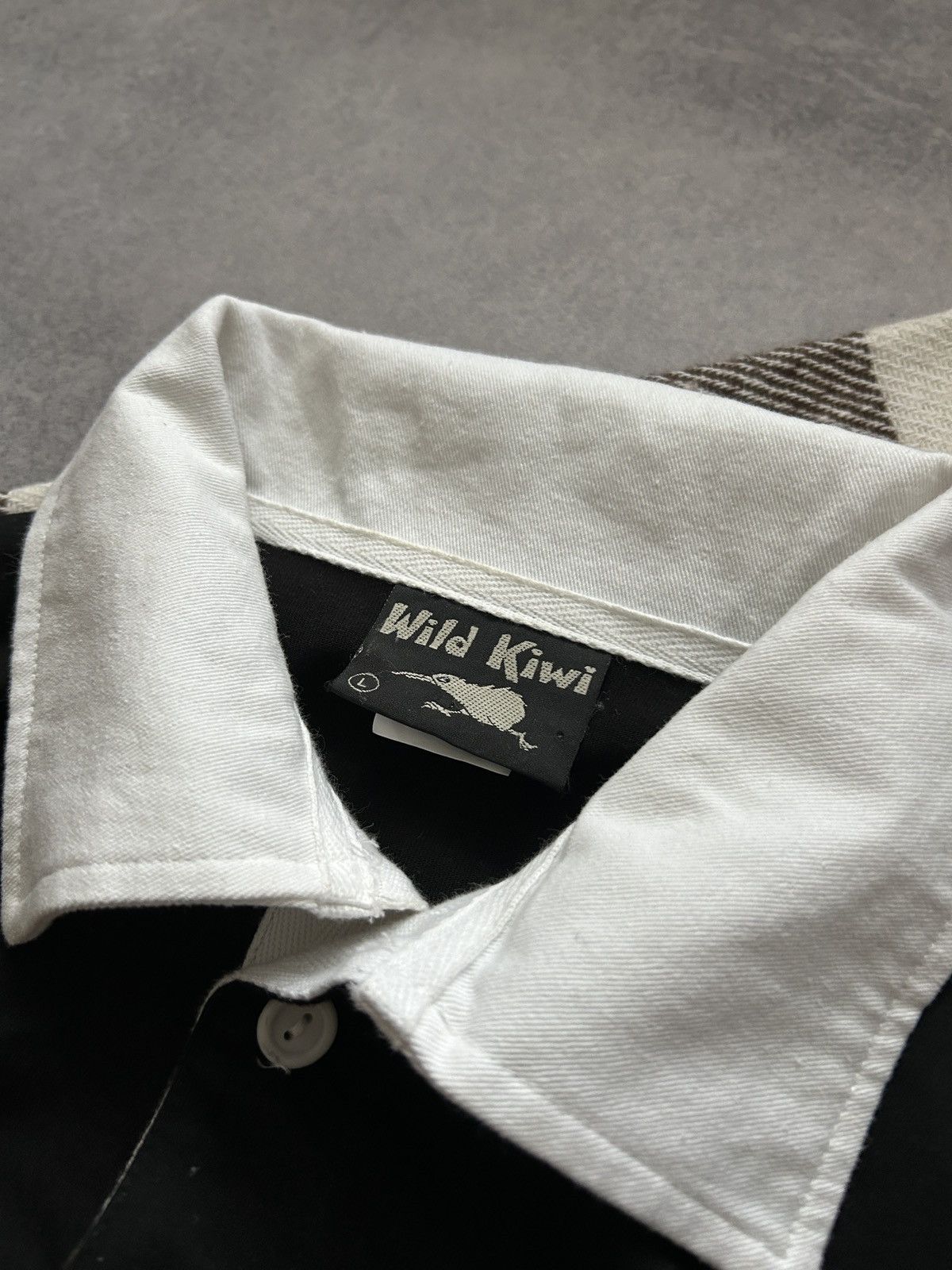 Sterling Ruby × Vintage Vintage New Zealand rugby long-sleeved jersey mens black Size US L / EU 52-54 / 3 - 3 Thumbnail