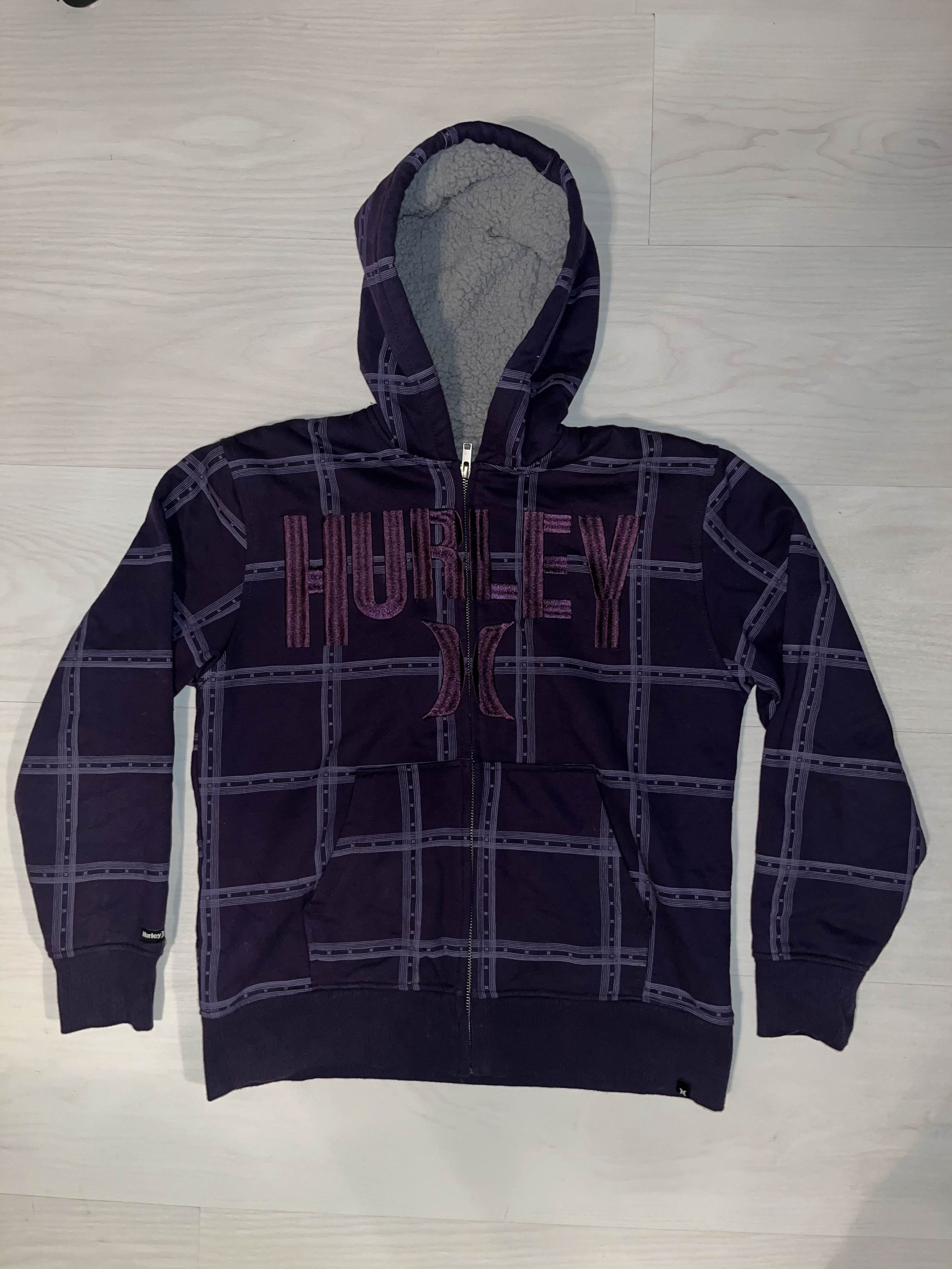 Hurley × Vintage Y2K Hurley Thick Zip-Up Size US M / EU 48-50 / 2 - 1 Thumbnail