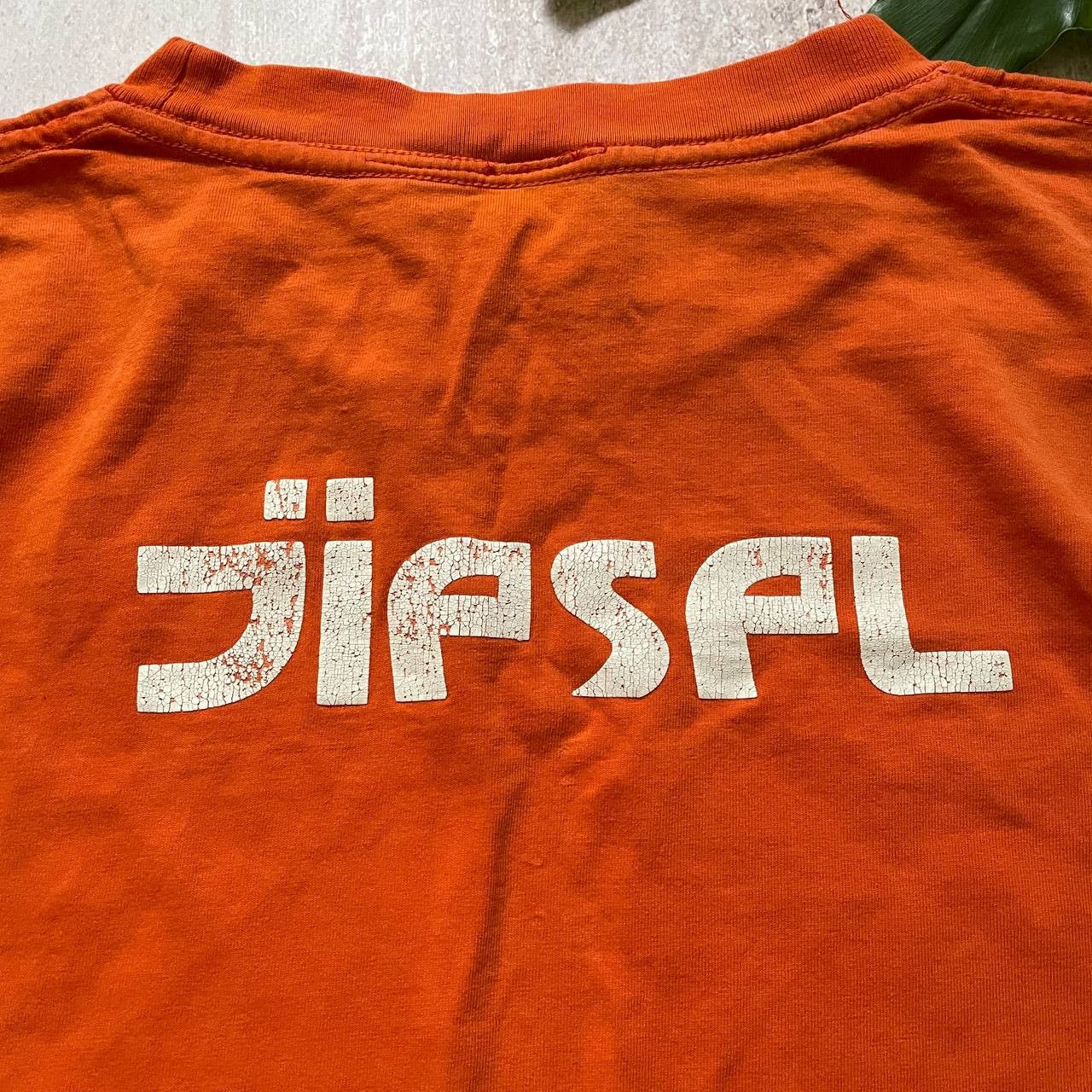 Diesel VINTAGE Y2K DIESEL JAPANESE BOXY AMAZING FADED NAVY RARE TEE Size US XL / EU 56 / 4 - 5 Thumbnail
