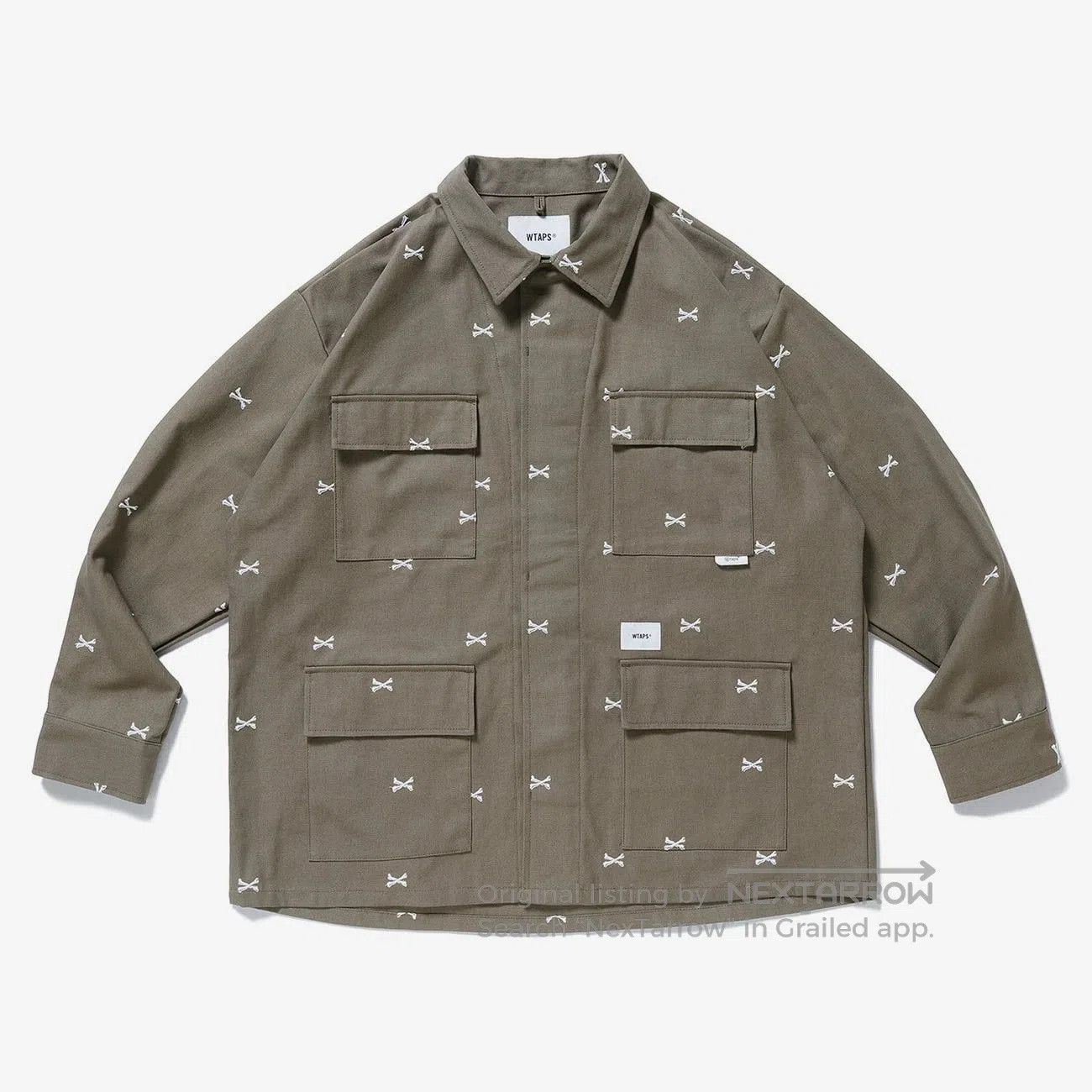 Wtaps WTAPS Jungle 01 Long Sleeve Cotton Shirt. Size US S / EU 44-46 / 1 - 1 Thumbnail
