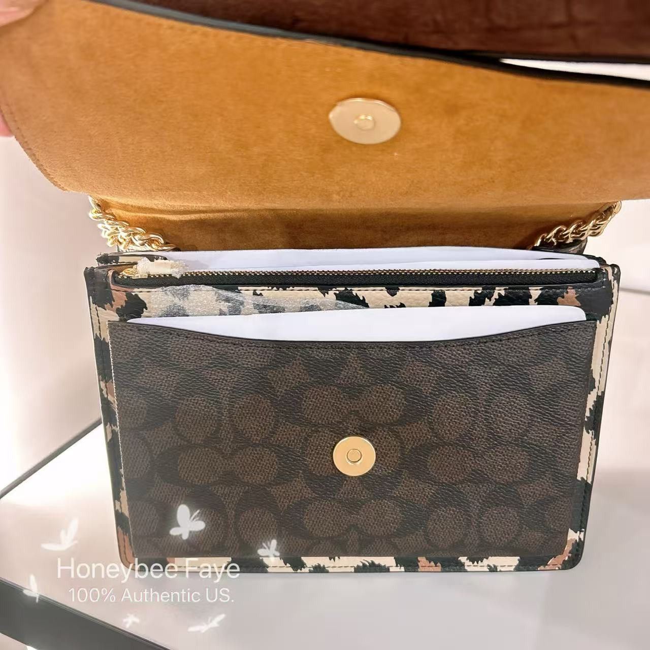Coach Klare Crossbody Bag With Leopard Print CCK61 Size ONE SIZE - 7 Thumbnail