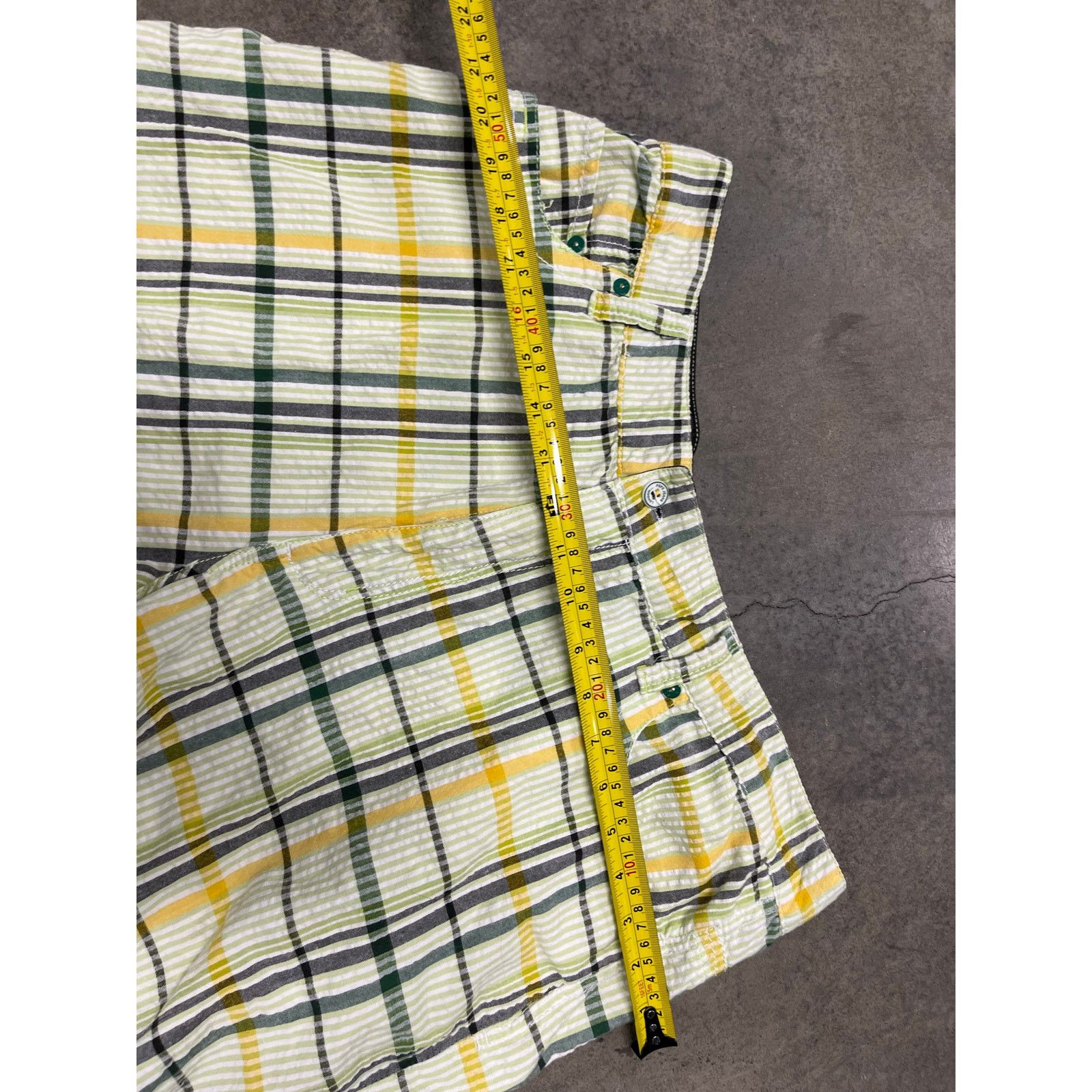 Pepe Jeans Pepe Jeans London Mens 38 Shorts Plaid 15” Inseam Size US 38 / EU 54 - 4 Thumbnail