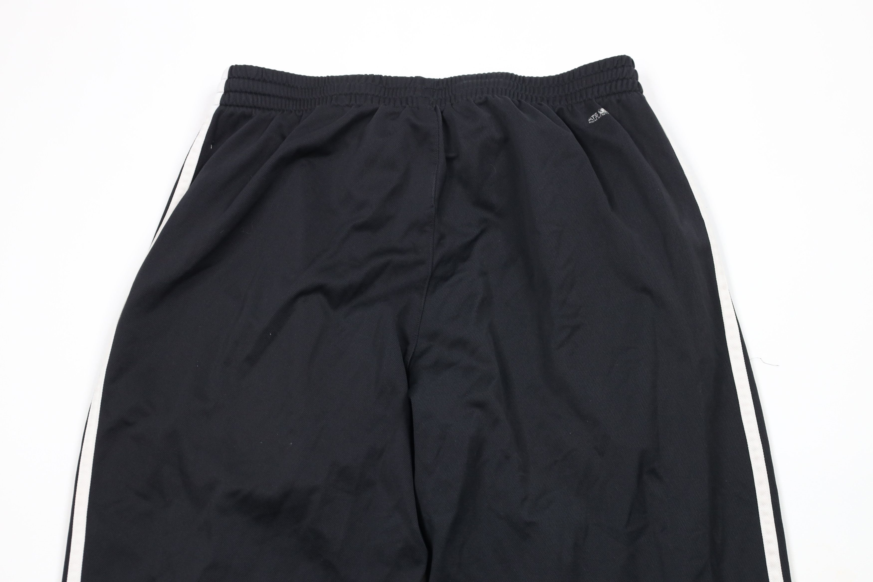 Adidas × Vintage Vintage Y2K Adidas Striped Wide Leg Sweatpants Pants Black Size US 34 / EU 50 - 11 Thumbnail