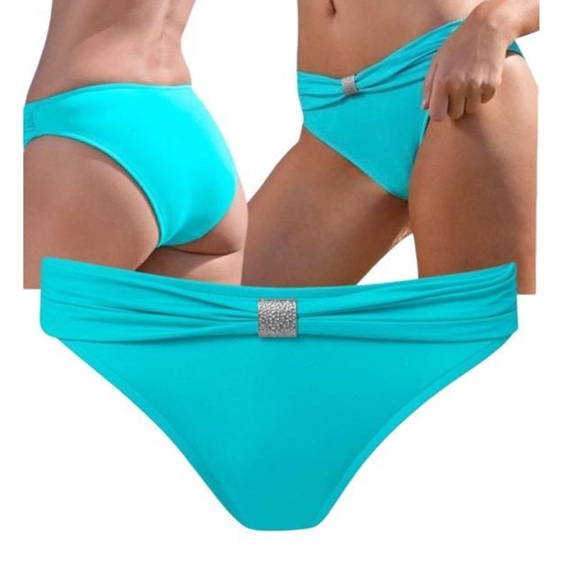 Other Venus Goddess Moderate Swim Bottom Aqua Reef Sz10 Mid Rise Size L / US 10 / IT 46 - 1 Thumbnail