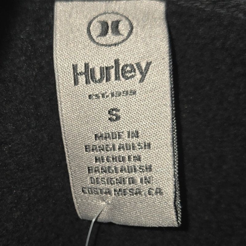 Hurley Men's Black Hurley Pullover Hoodie - Size Small Size US S / EU 44-46 / 1 - 8 Thumbnail