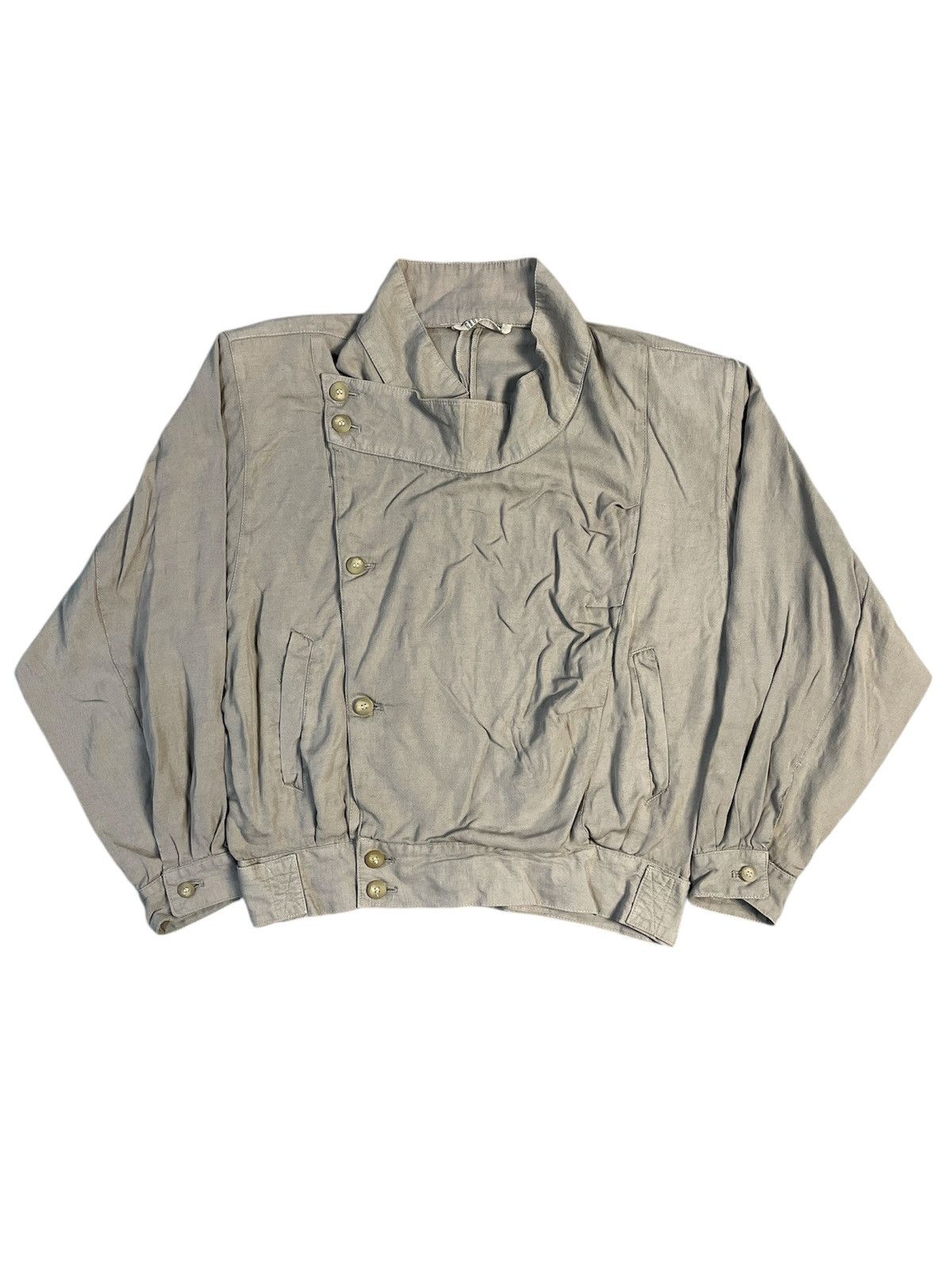 Japanese Brand CrossBreed Asymmetric Bikers Jacket Size US M / EU 48-50 / 2 - 1 Thumbnail