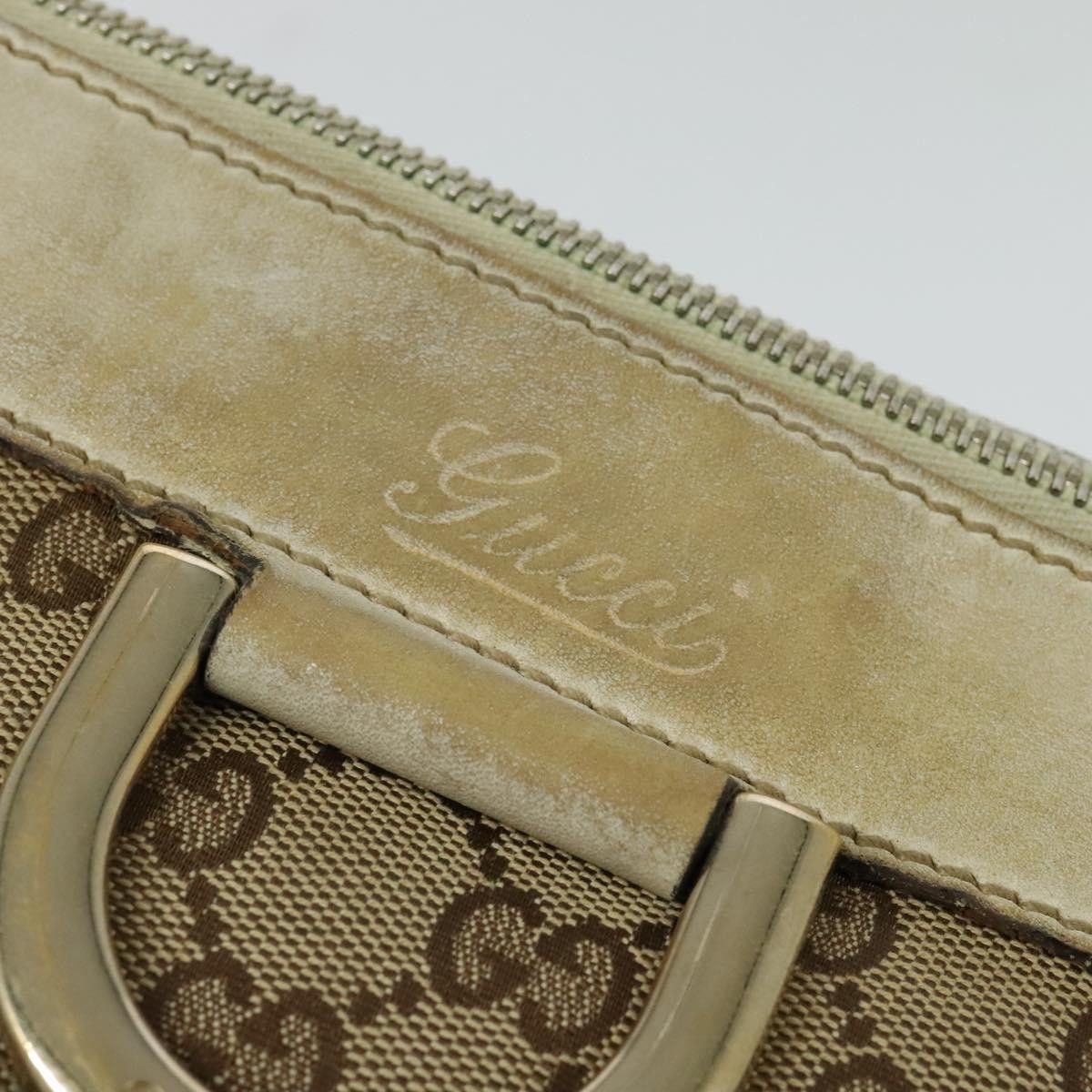 Gucci GUCCI GG Canvas Abbey Shoulder Bag Beige Gold Size ONE SIZE - 14 Thumbnail
