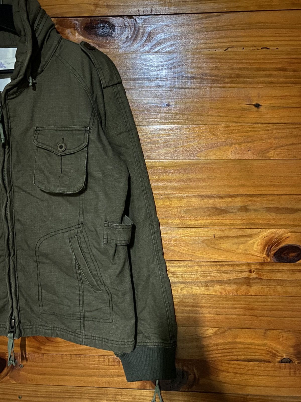Japanese Brand La Master Olive Green Tactical Field Jacket | 2000s Japanese Size US M / EU 48-50 / 2 - 5 Thumbnail