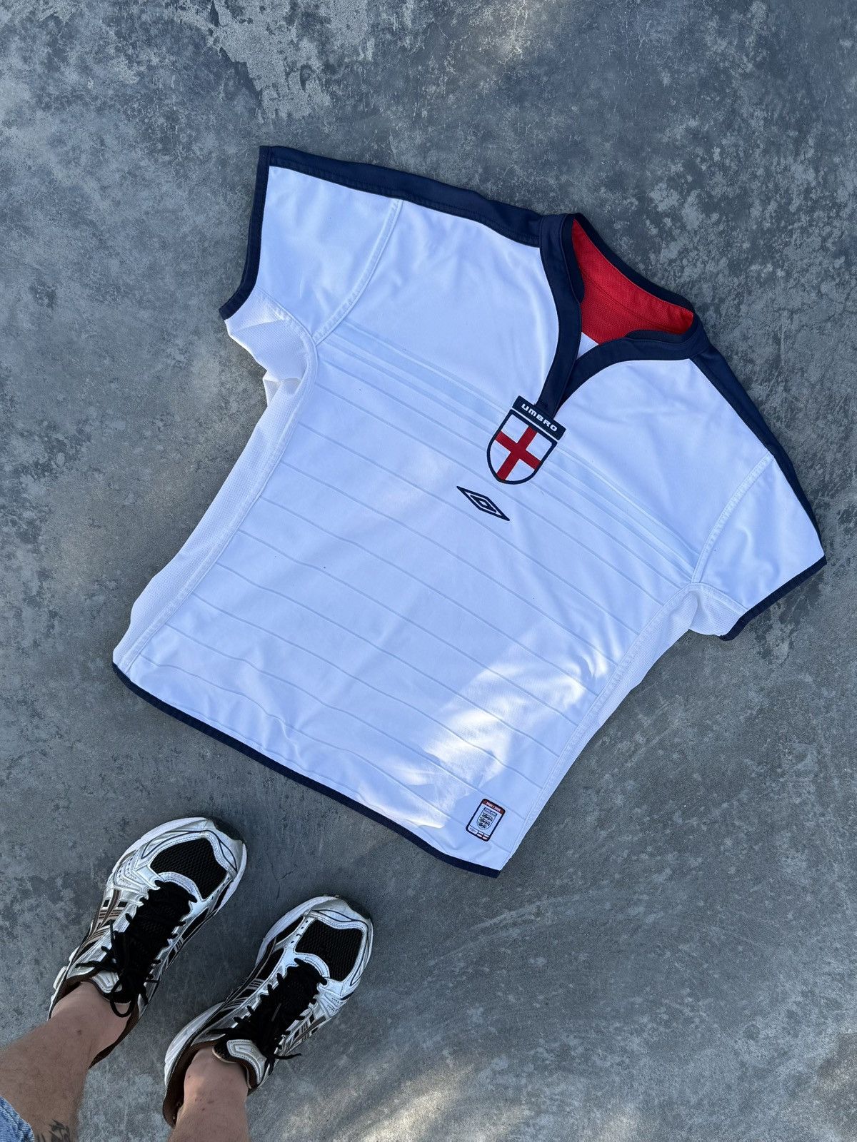 Umbro Vintage Y2K Umbro Soccer Blokecore Reversible Jersey Size US XS / EU 42 / 0 - 2 Thumbnail