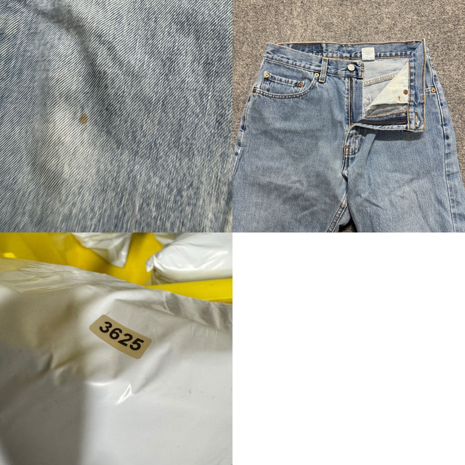 Vintage VINTAGE Levis 505 Denim Jeans Mens 36 Straight 90s Light Washed Made In USA Size US 36 / EU 52 - 9 Thumbnail