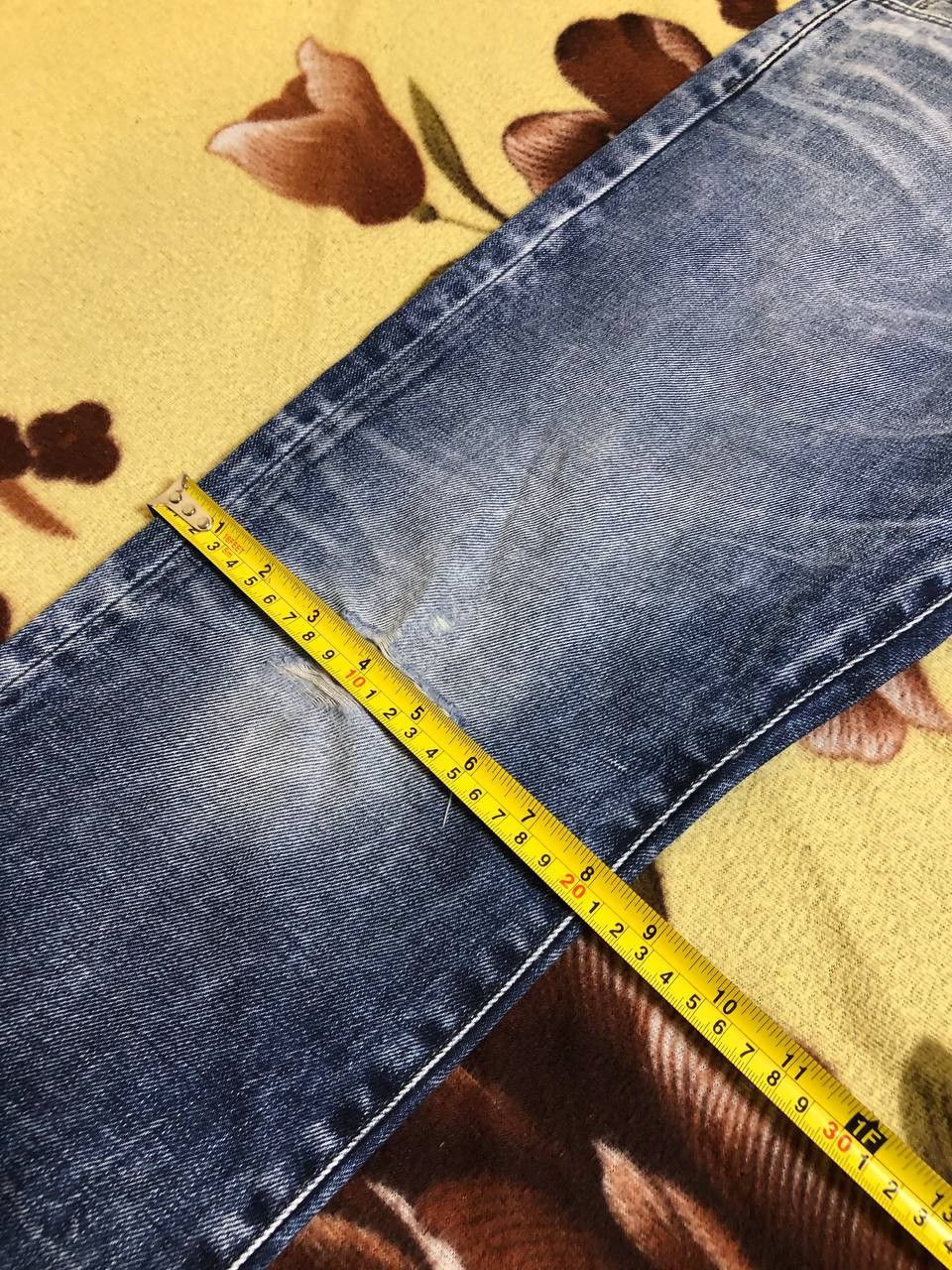 G-Star G-STAR RAW 3301 Slim Pants Jeans Distressed Faded Size US 32 / EU 48 - 11 Thumbnail