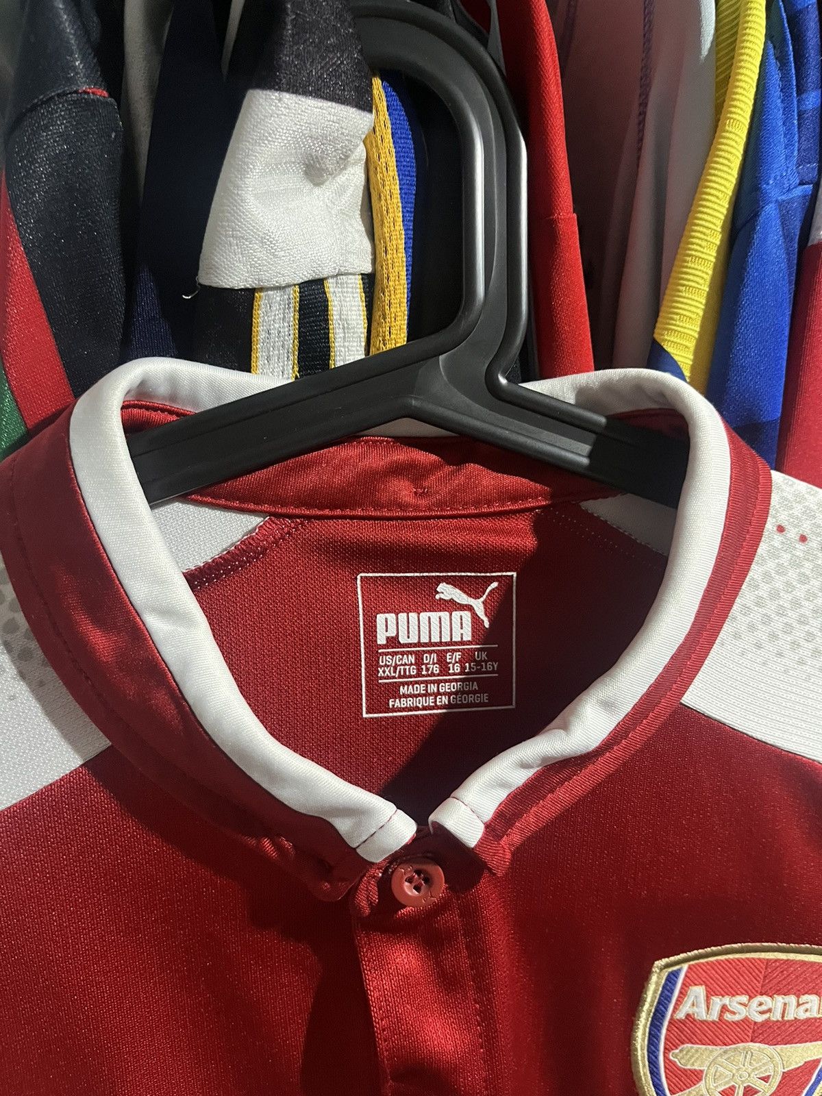 Puma Puma Arsenal FC 2017/18 Home Soccer Jersey Size US S / EU 44-46 / 1 - 9 Thumbnail