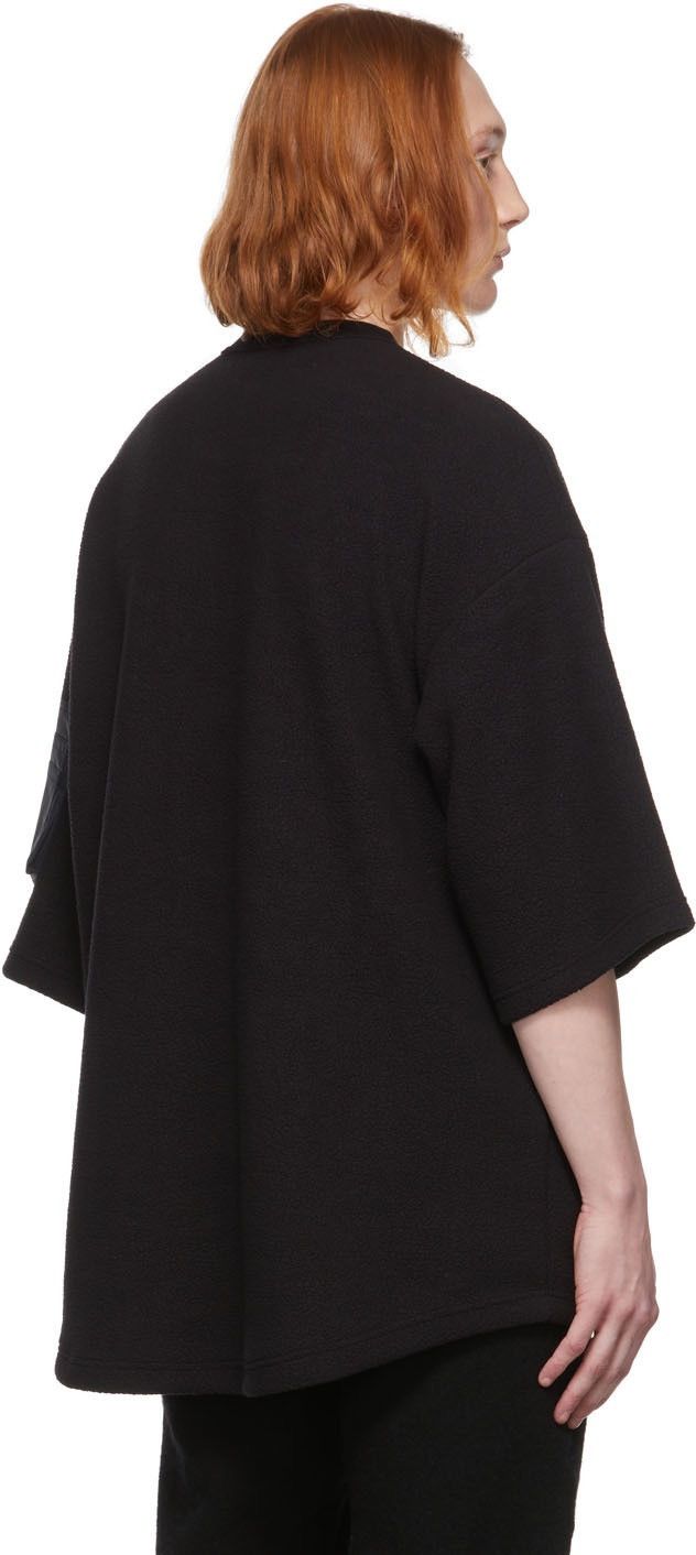 Undercover Jun Takahashi Oversized Black Fleece Polartec Shirt Size US M / EU 48-50 / 2 - 3 Thumbnail