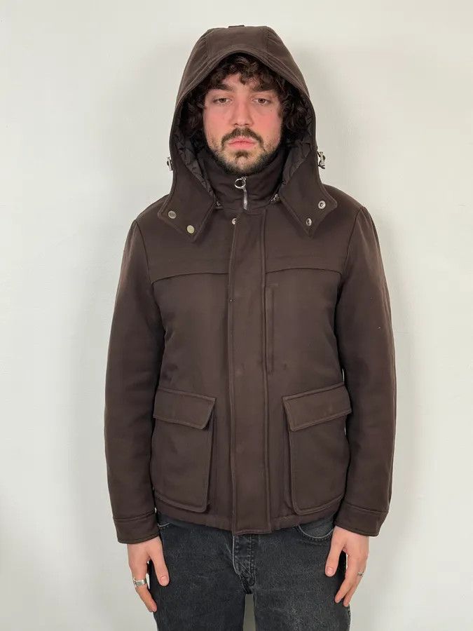 Gucci AW2011 Gucci Brown Hooded Wool Coat Size US M / EU 48-50 / 2 - 2 Thumbnail