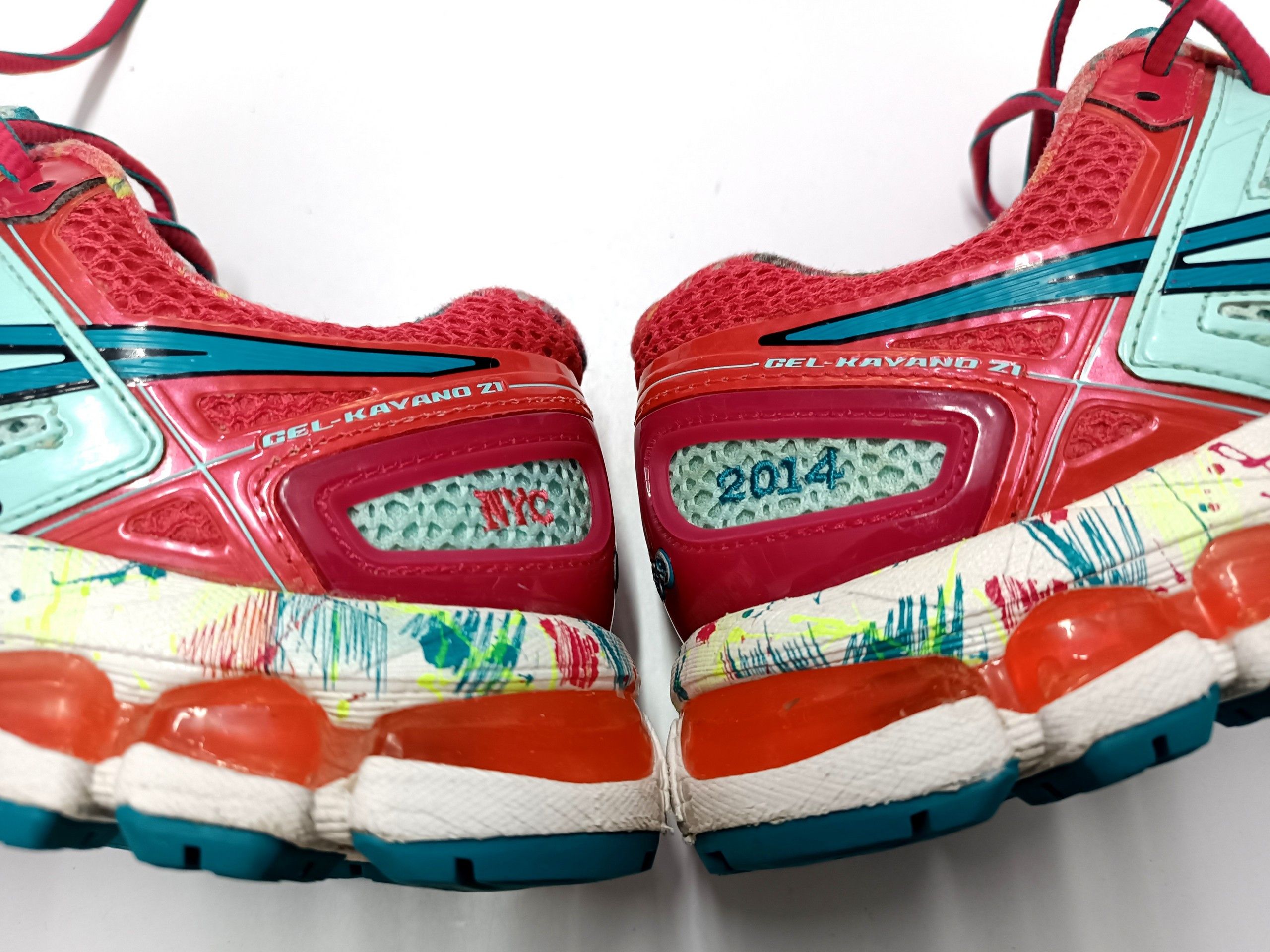 Asics ASICS Womens Gel Kayano21New York Marathon NYC Shoes size 39 Size US 9 / IT 39 - 8 Thumbnail