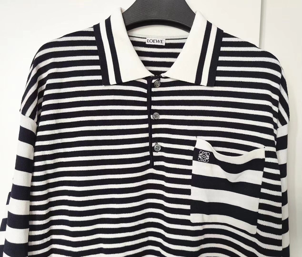 Loewe Loewe long-sleeve polo shirt Size US M / EU 48-50 / 2 - 2 Thumbnail