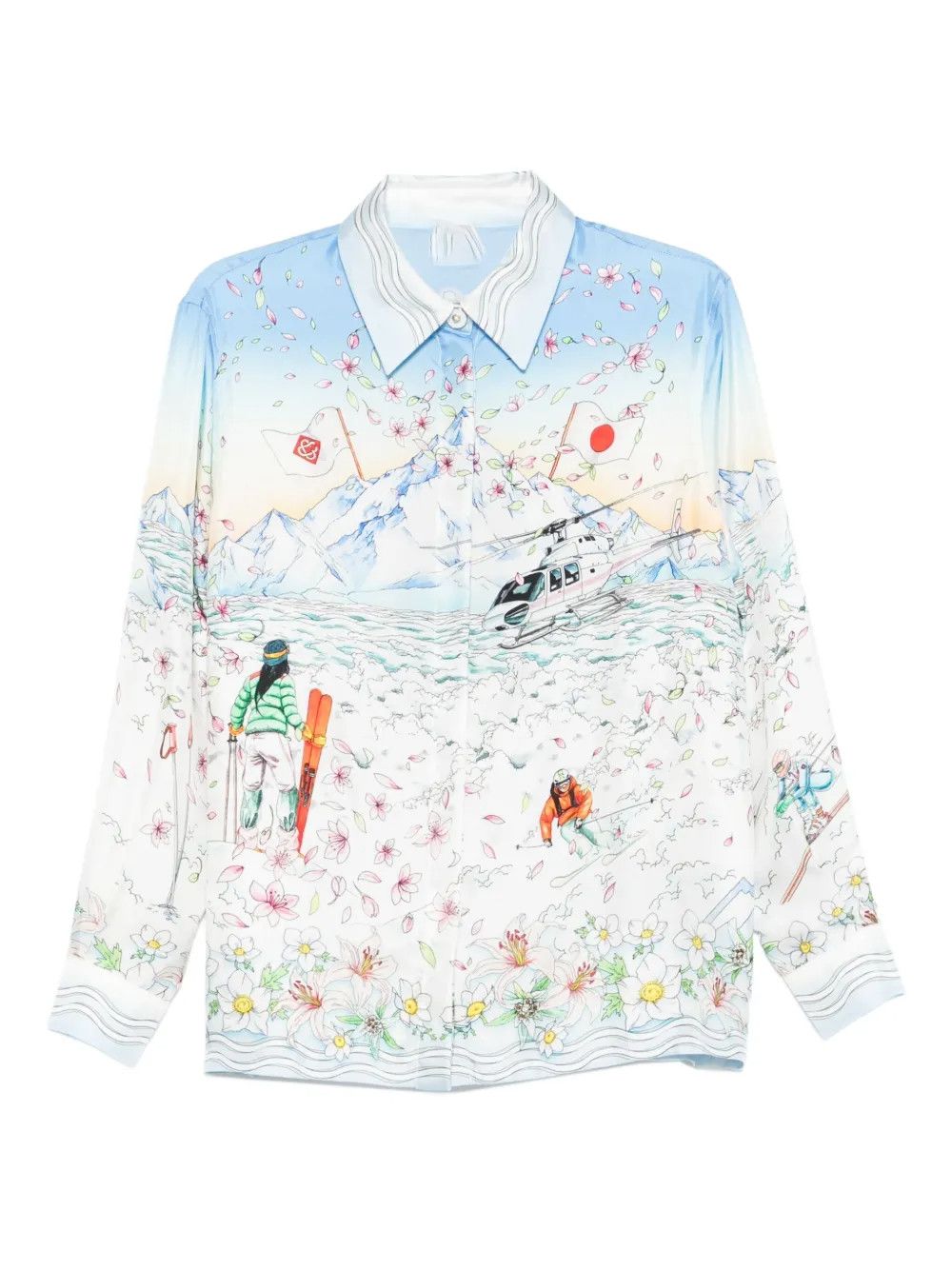 Other Long-Sleeve Graphic-Print Shirt | White Size US S / EU 44-46 / 1 - 1 Thumbnail
