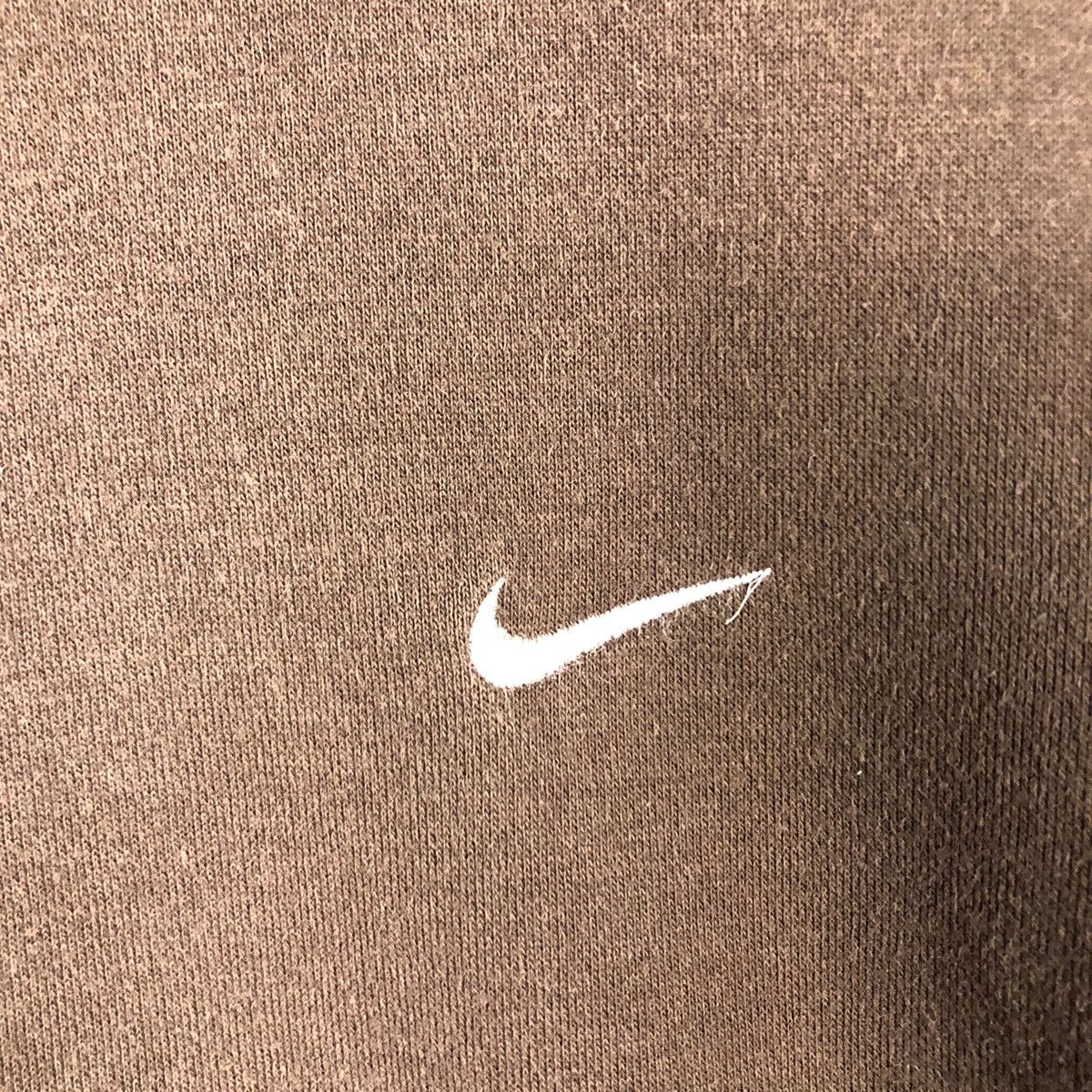 Nike Nike Essential Micro Swoosh Sweatshirt — Washed Cocoa Tone Size US L / EU 52-54 / 3 - 13 Thumbnail