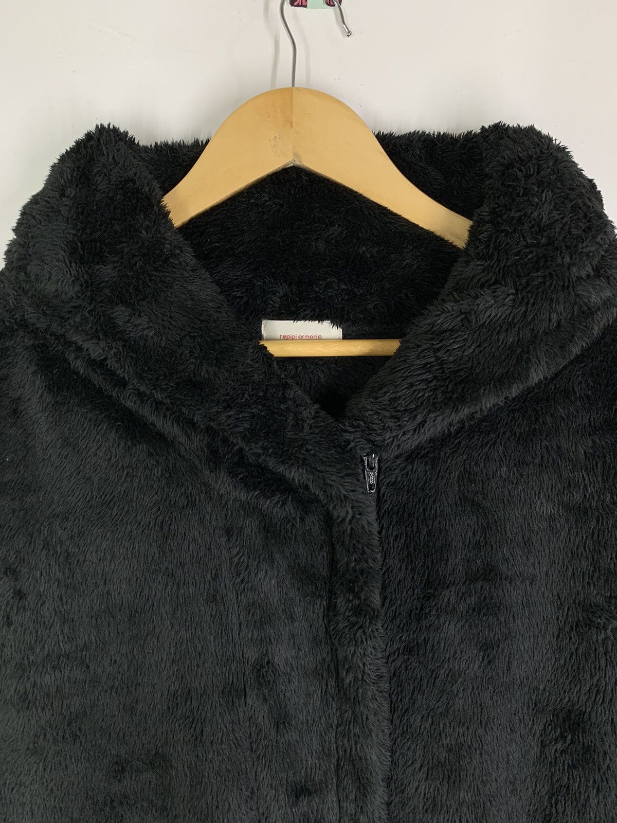 Designer × Japanese Brand × Vintage Vintage Repipi Armario Sherpa Hoodie Jacket Size US S / EU 44-46 / 1 - 2 Thumbnail
