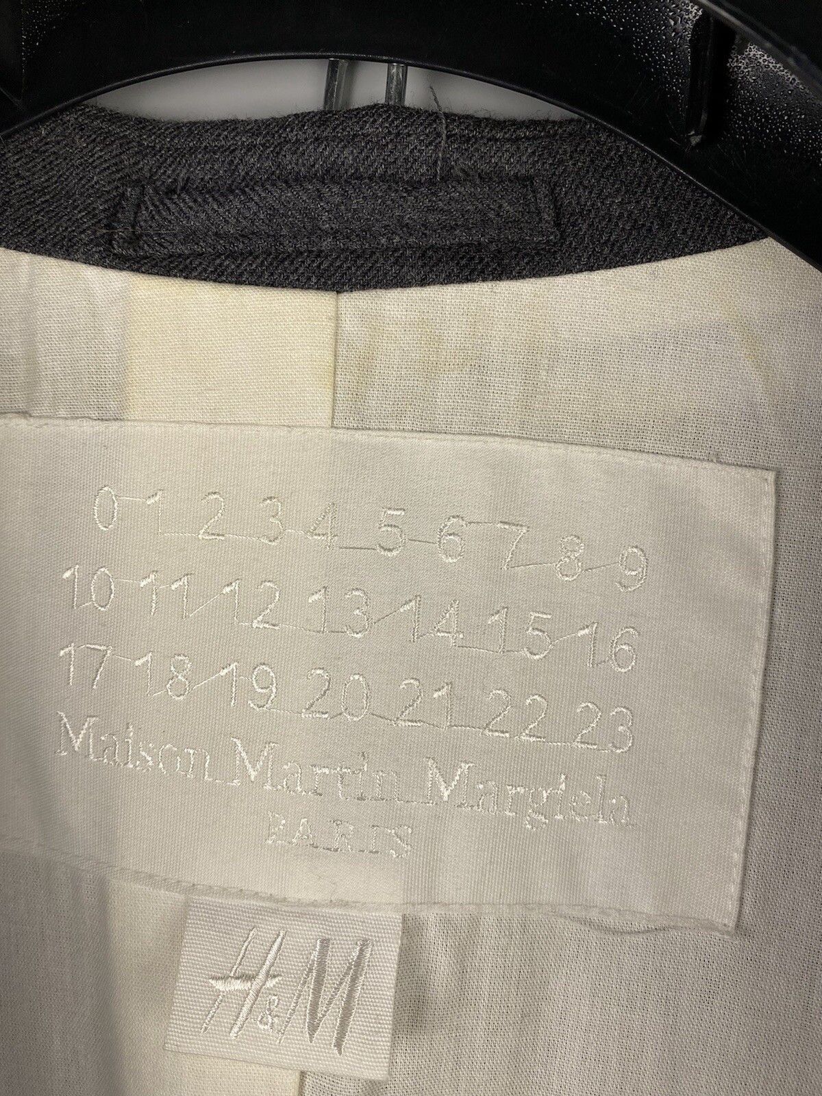 H&M × Maison Margiela Maison Margiela H&M Womens Wool Avant Garde Blazer Jacket Size S / US 4 / IT 40 - 12 Thumbnail