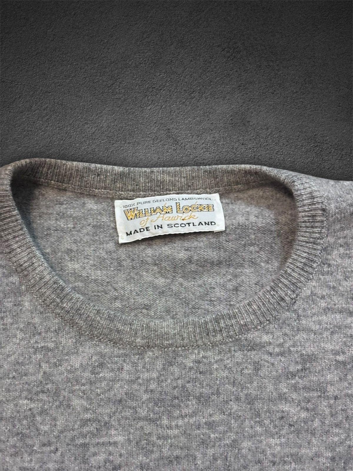 William Lockie William Lockie 100% Pure Geelong Wool Fitted Short Sleeve Size US S / EU 44-46 / 1 - 3 Thumbnail