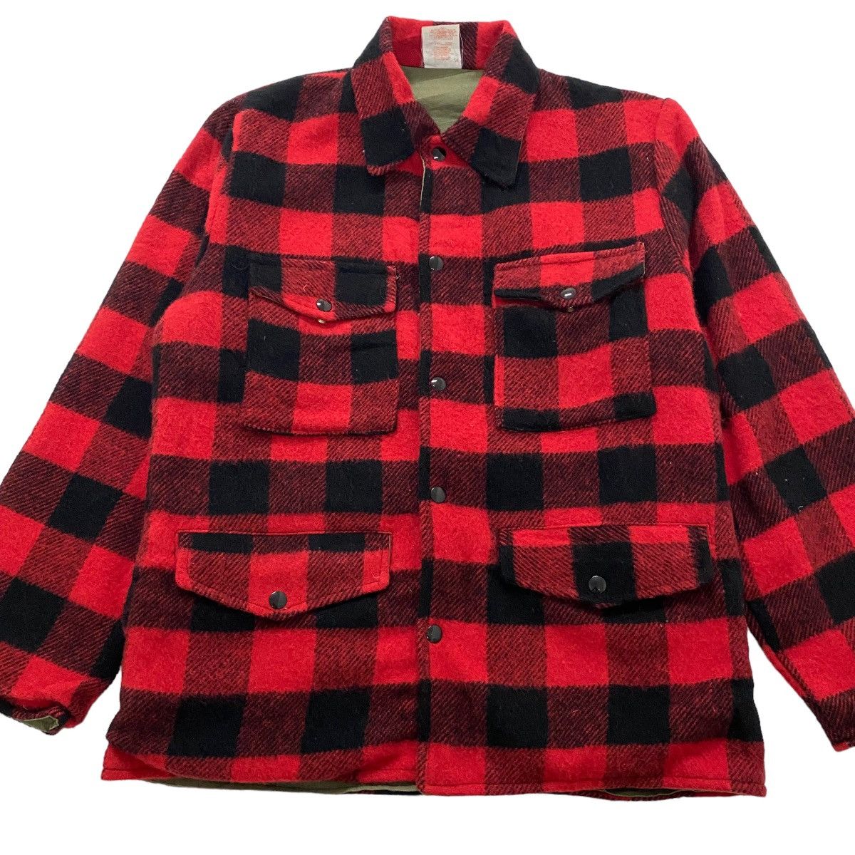Vintage ☀️Vintage Big Bill wool reversible tartan jacket Size US M / EU 48-50 / 2 - 5 Thumbnail