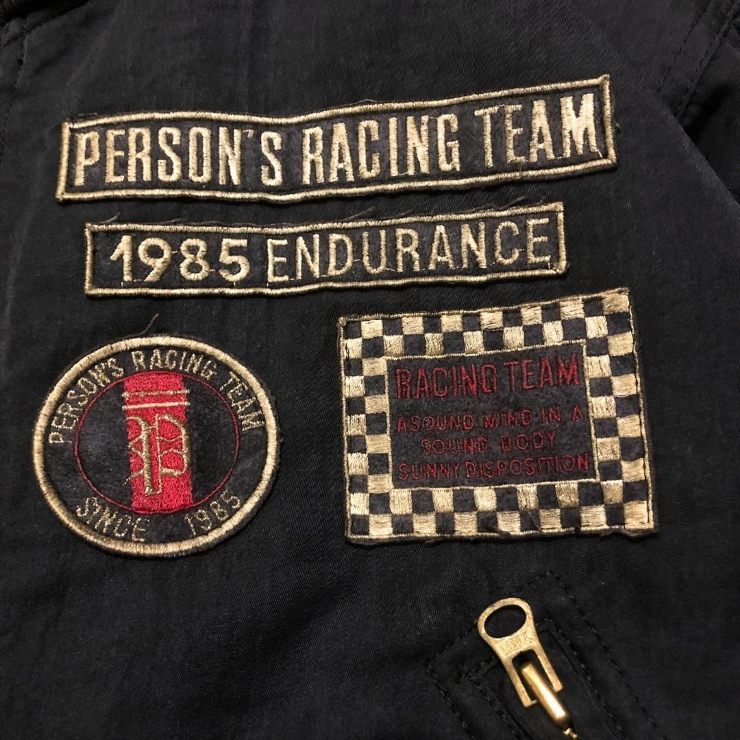 PERSON'S Person's Racing Team Jacket Reversible Bomber Style Size US XL / EU 56 / 4 - 9 Thumbnail