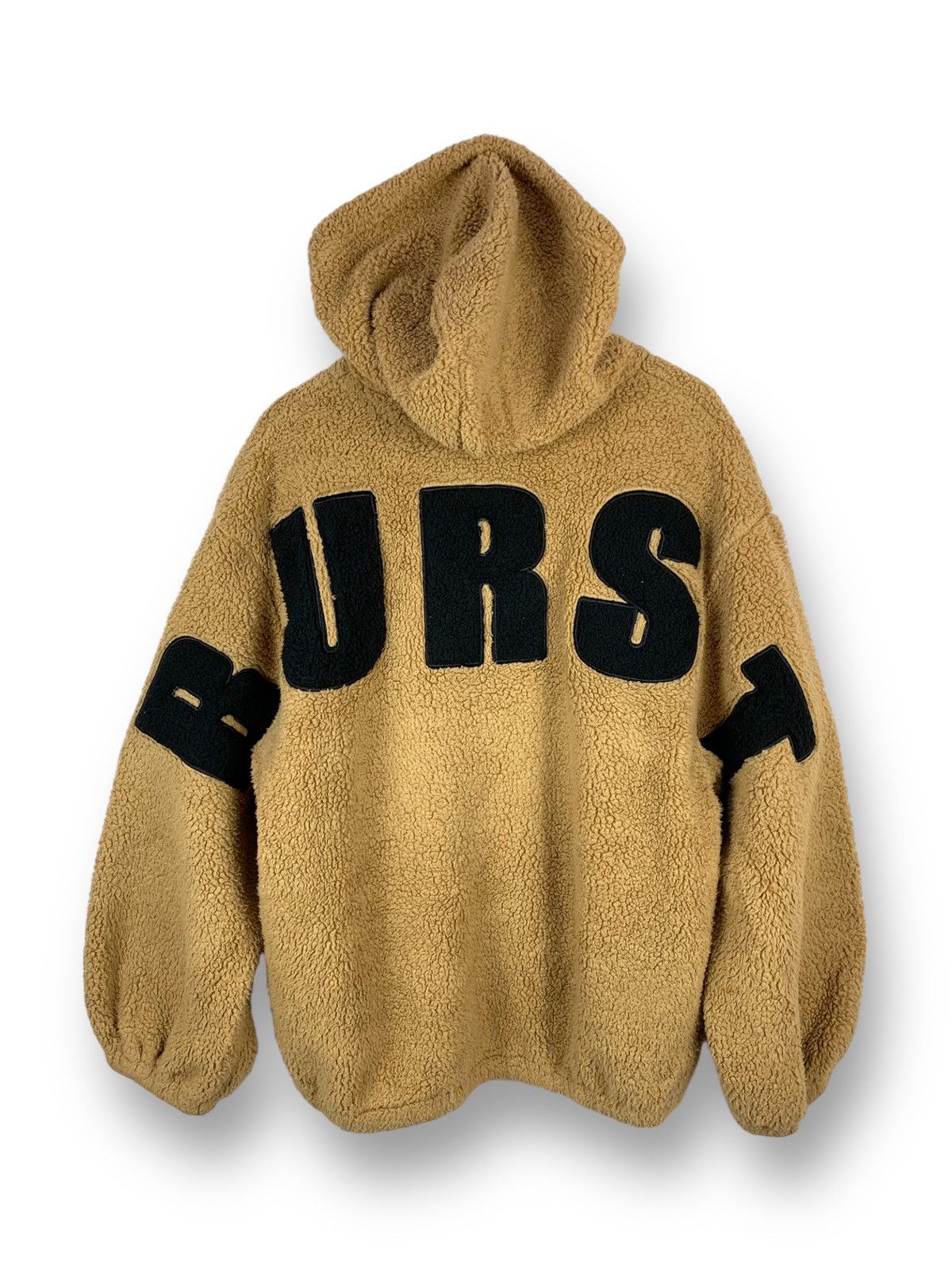 Japanese Brand Rare! Plymtone Burst Spellout Fleece Deep Pile Retro Jacket Size US M / EU 48-50 / 2 - 1 Thumbnail