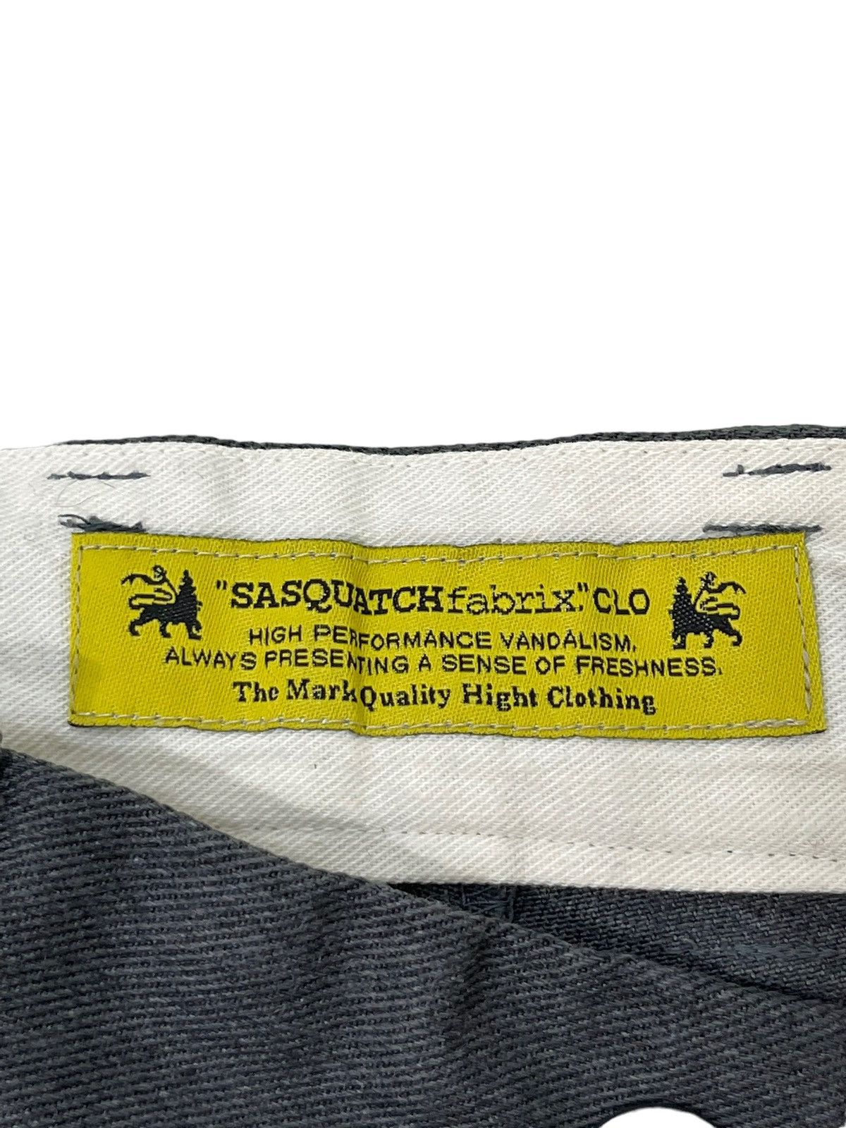 Japanese Brand Sasquatchfabrix Cropped Pant 6🟦6 Size US 32 / EU 48 - 14 Thumbnail