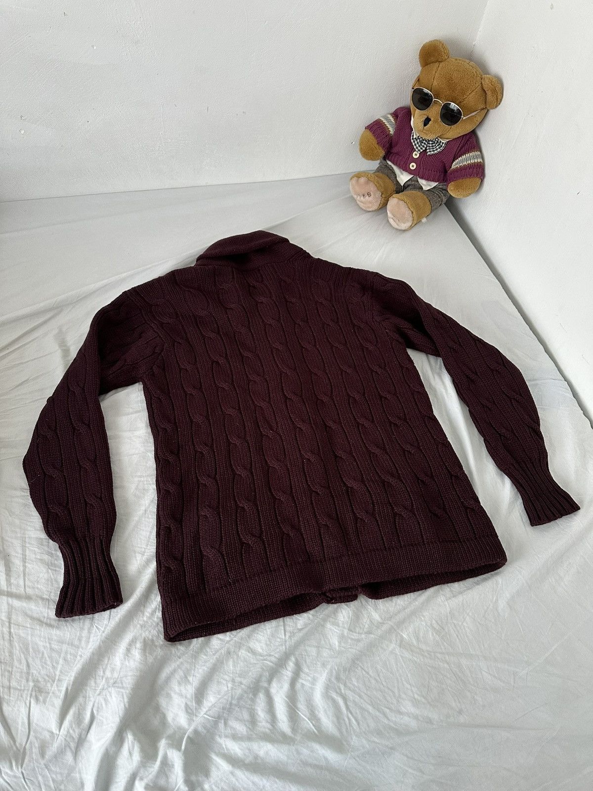 Ralph Lauren Vintage Polo Ralph Lauren knitted cardigan Size US XL / EU 56 / 4 - 4 Thumbnail