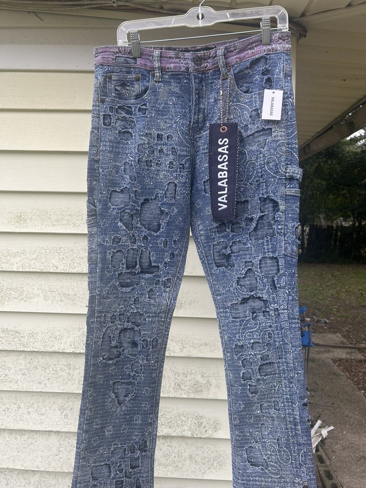 Vale Valabasas distresses denim Size US 32 / EU 48 - 8 Thumbnail