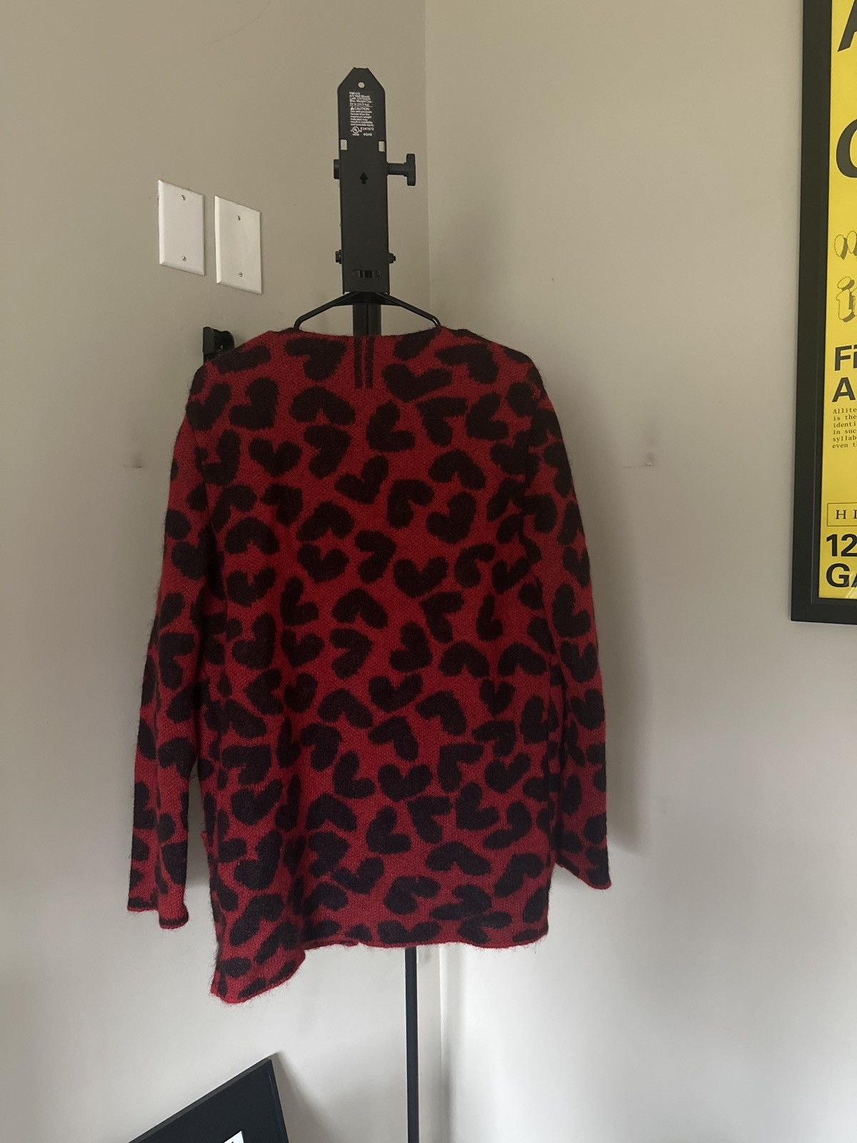 Saint Laurent Paris Saint Laurent Heart Cardigan Size US M / EU 48-50 / 2 - 3 Thumbnail