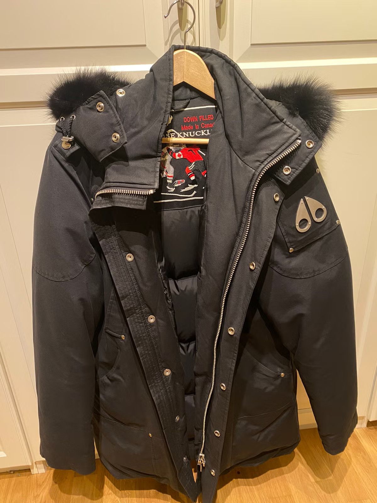 Moose Knuckles ORIGINAL SHEARLING STIRLING PARKA Size US L / EU 52-54 / 3 - 1 Thumbnail