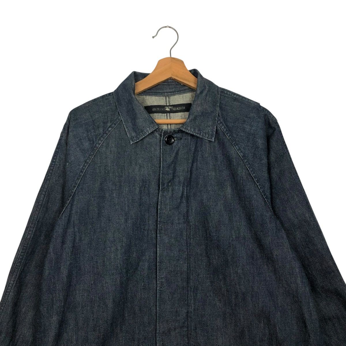 Issey Miyake 🔥1999/2000 VINTAGE DENIM WORK JACKET ZUCCA ISSEY MIYAKE Size US M / EU 48-50 / 2 - 5 Thumbnail