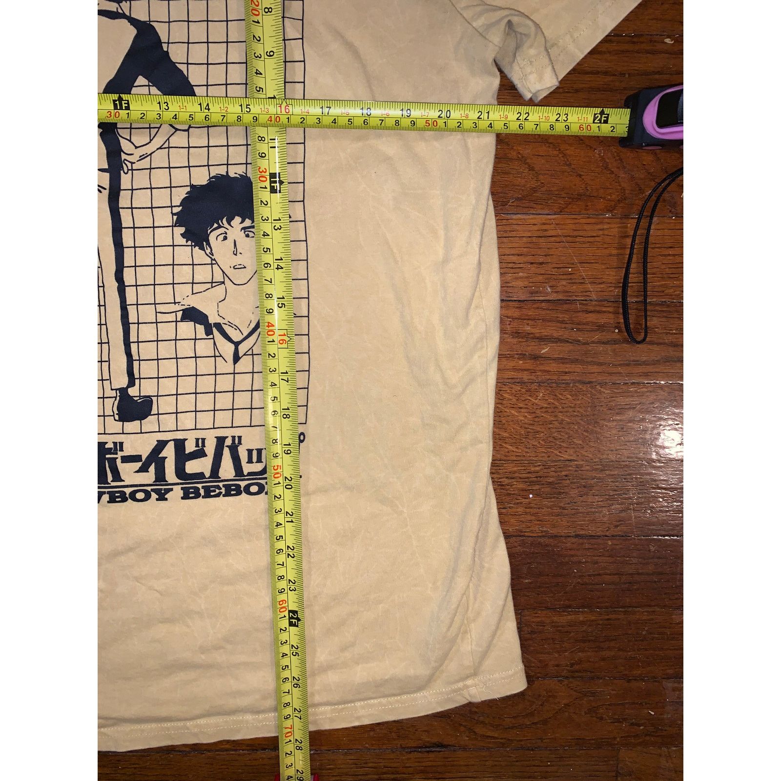 Anime × Other Cowboy Bebop Spike Spiegel Anime T Shirt XL Yellow Graphic Size US XL / EU 56 / 4 - 6 Thumbnail