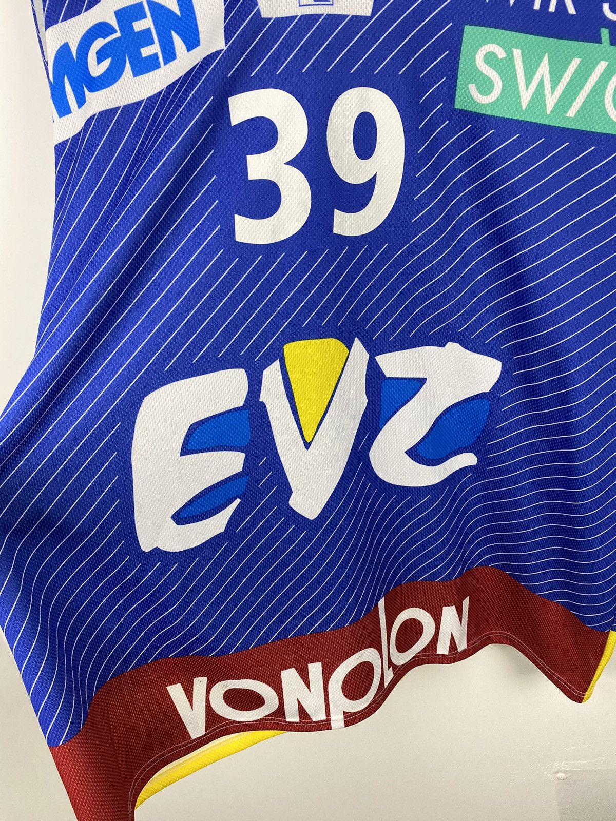 Other EVZ EV ZUG Kapanen Signature Switzerland Ice Hockey Jersey Size US M / EU 48-50 / 2 - 2 Thumbnail