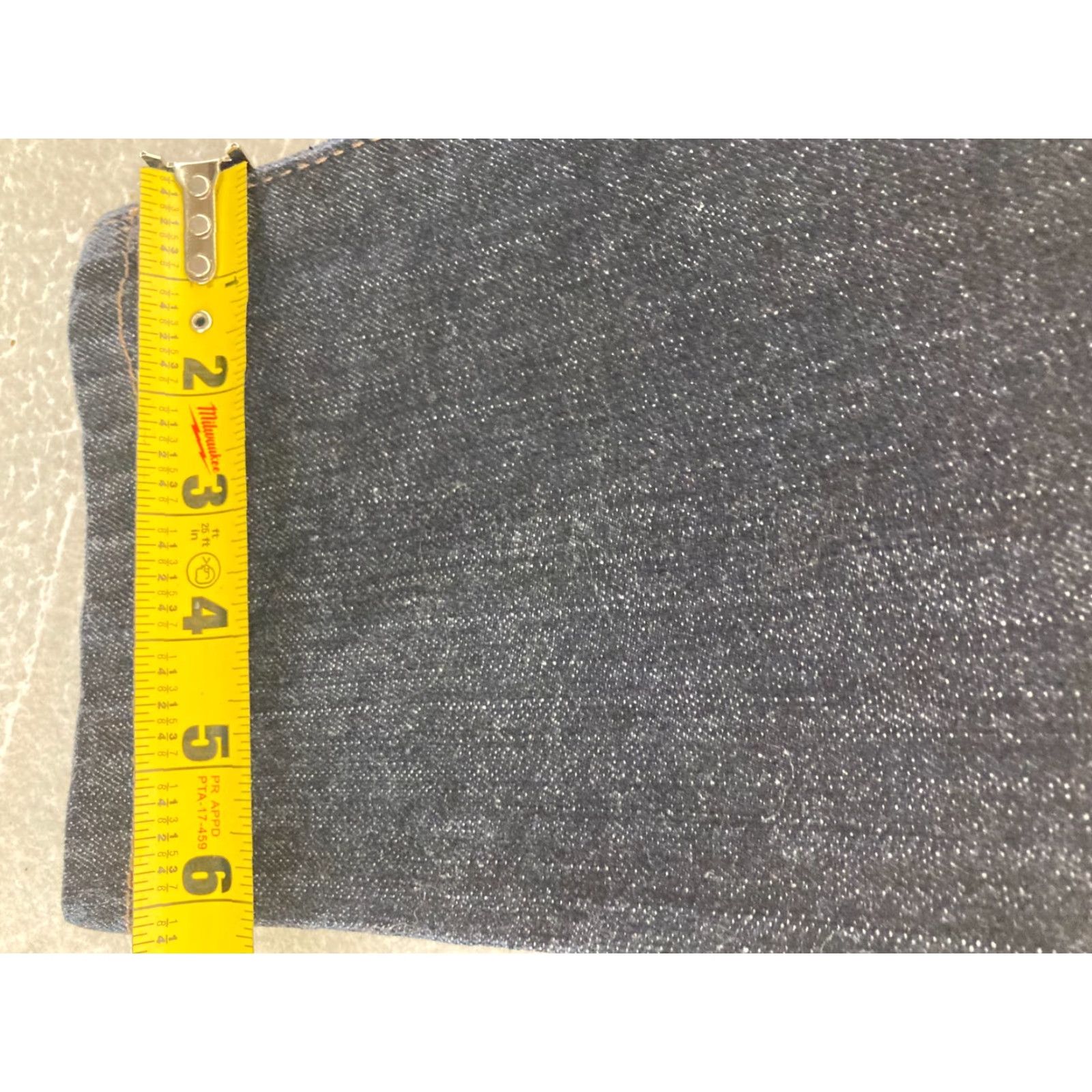 DKNY DKNY Jeans Womens 6R Soho Dark Wash Faux Pockets Denim Regular Straight 29x33 Blue/Dark 90s Bohemian Mens Girls Size 28" / US 6 / IT 42 - 6 Thumbnail