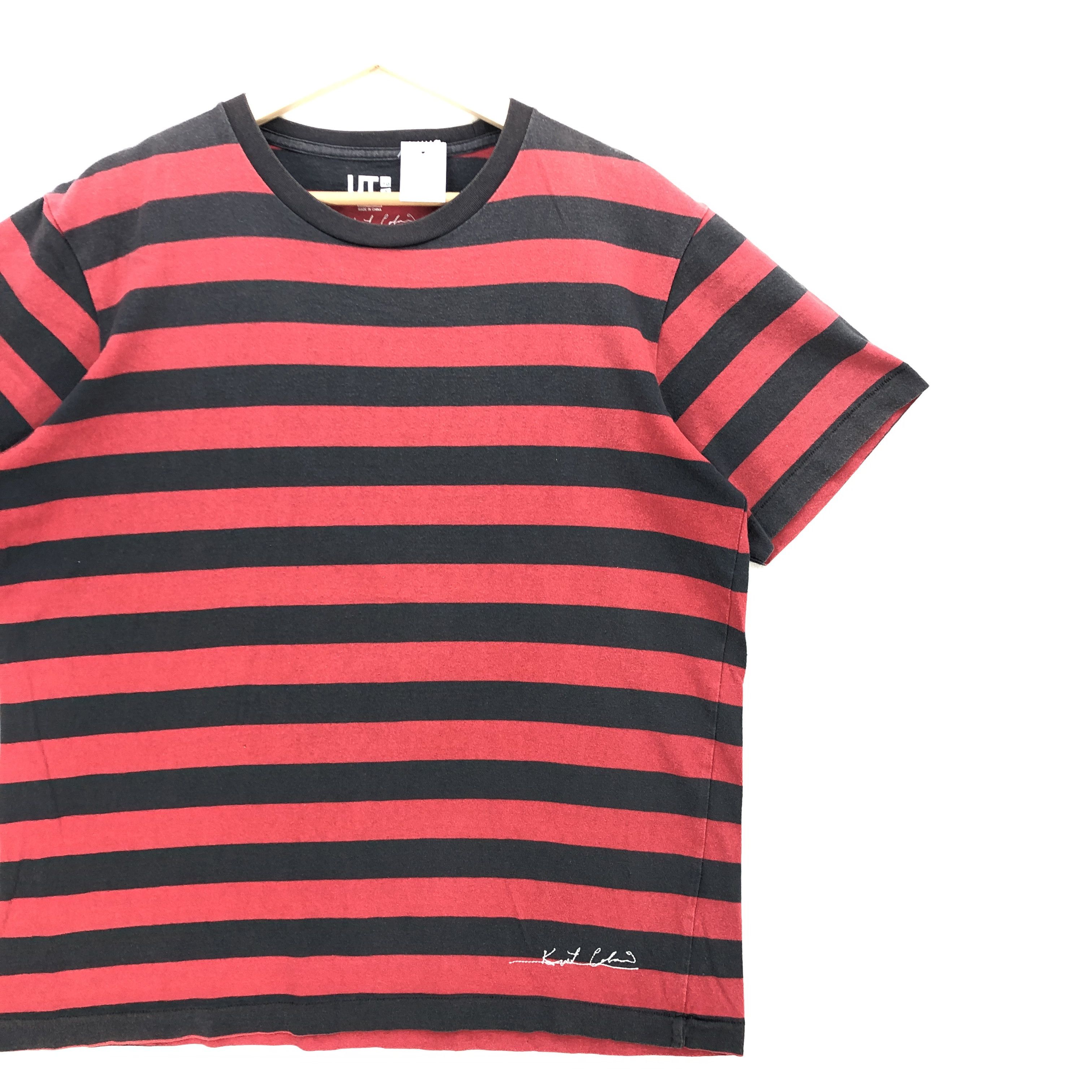 Band Tees × Uniqlo Vintage Y2K Nirvana T Shirt Grunge Kurt Cobain Band Tees Size US L / EU 52-54 / 3 - 4 Thumbnail