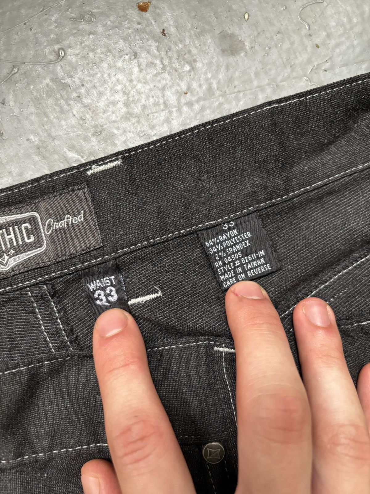 Vintage Be Ethic Baggy Trousers Size US 33 - 5 Thumbnail