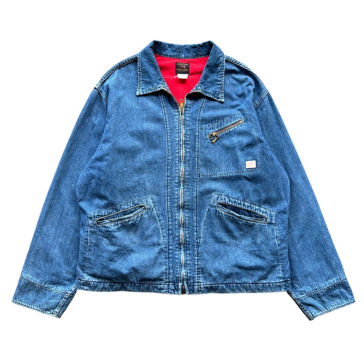 🔥 Fob Factory Union Made Denim Trucker Jacket