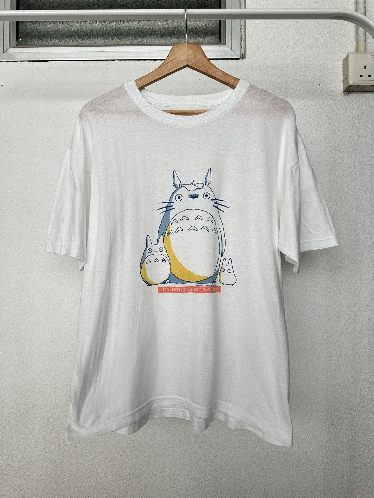 Vintage 90's vintage My Neighbor Totoro tee Size US L / EU 52-54 / 3 - 4 Thumbnail